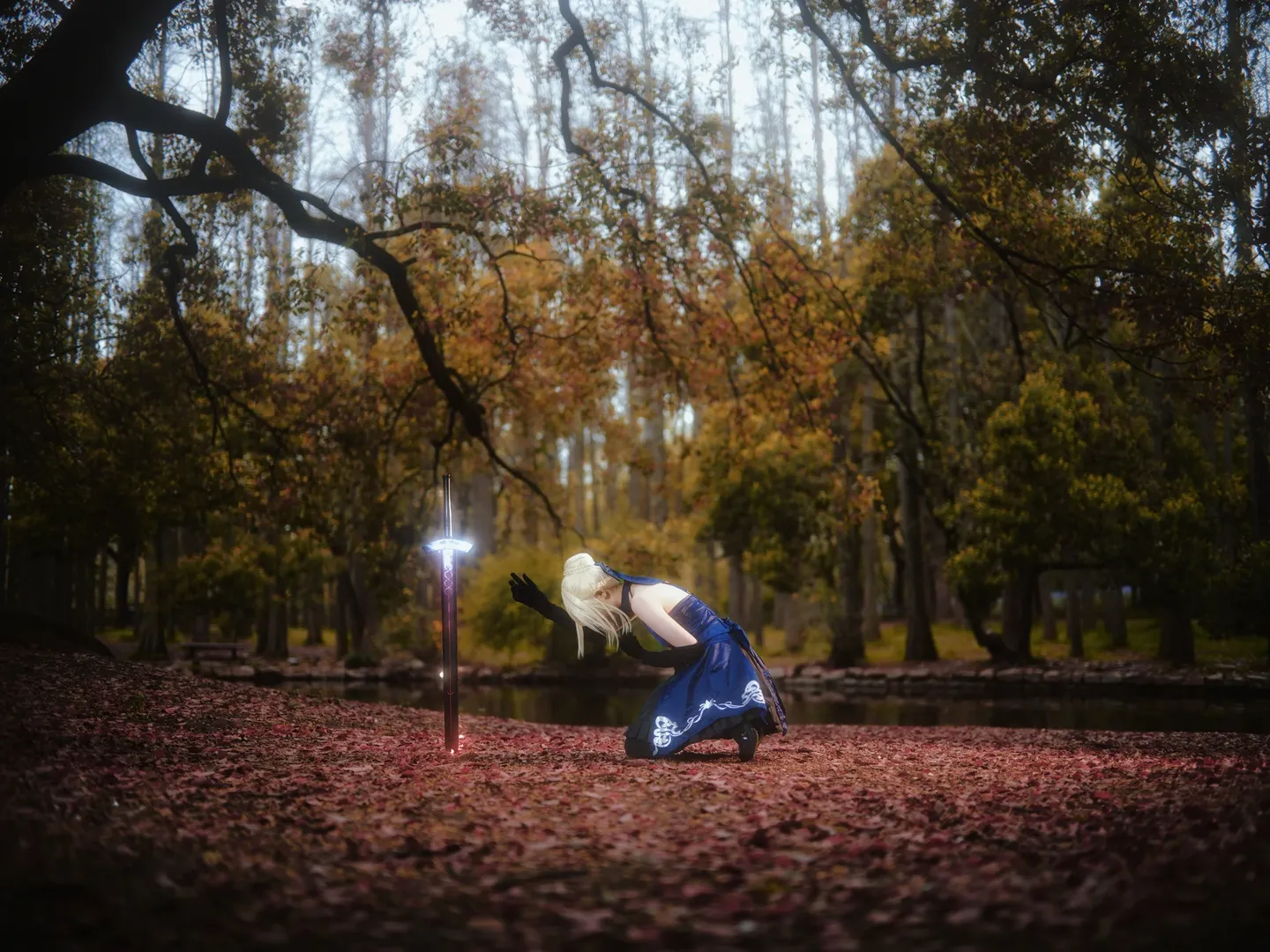 【黑sabercos】fgo上海降温天的冷冽战记与柔美花影 - 第 5 张