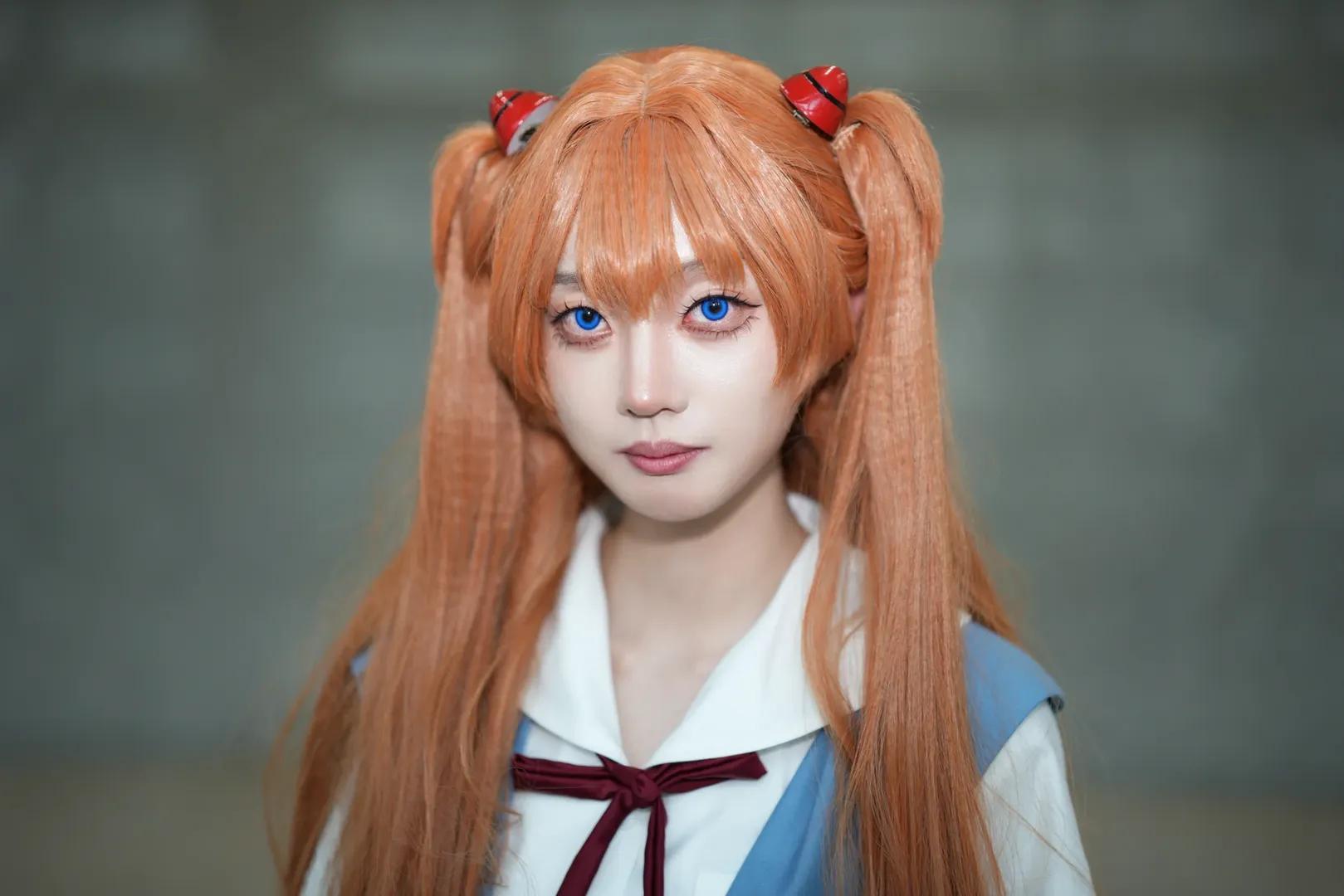 【明日香cos】CCG漫展的新世纪福音战士红发少女