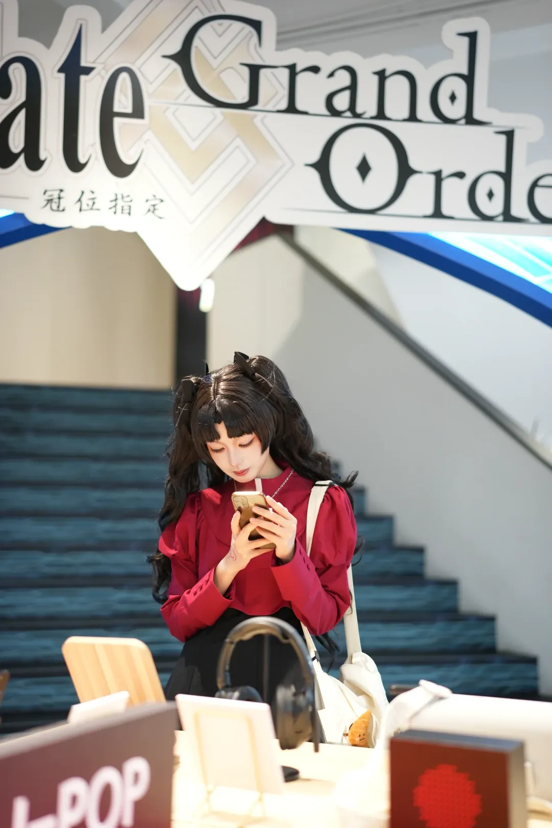【遠坂凜cos】帶著索尼a7c2打卡Fate/Grand Order展臺 - 第 1 張