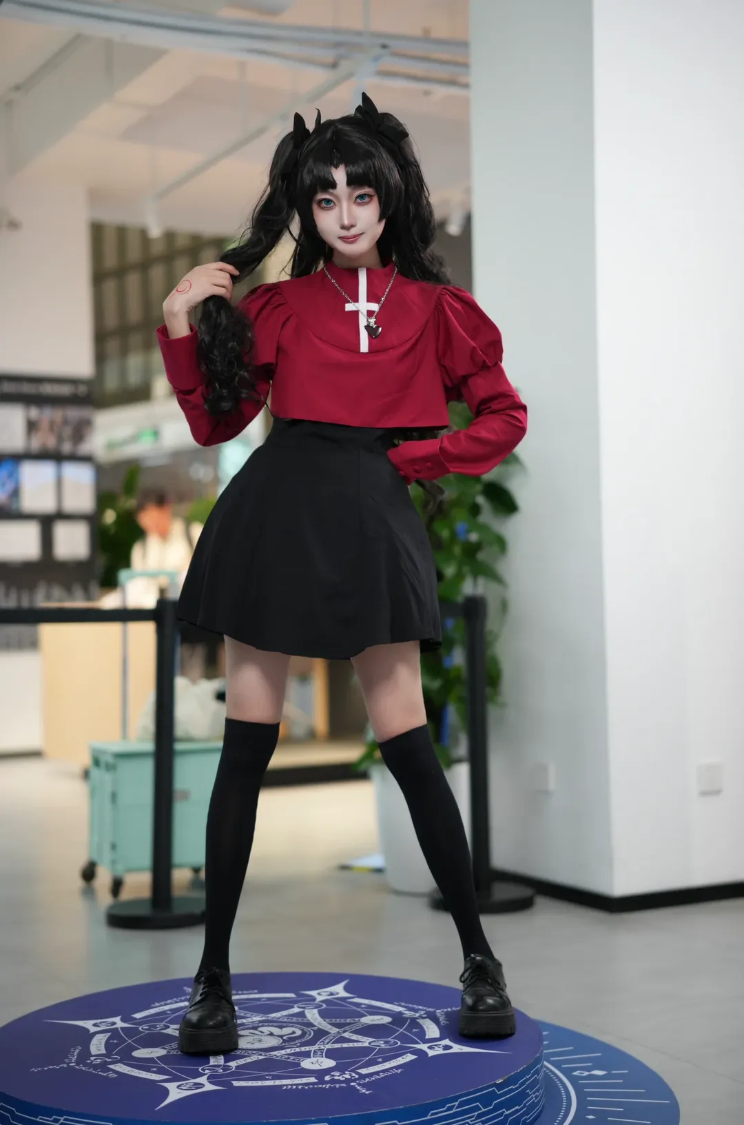 【遠坂凜cos】帶著索尼a7c2打卡Fate/Grand Order展臺 - 第 12 張