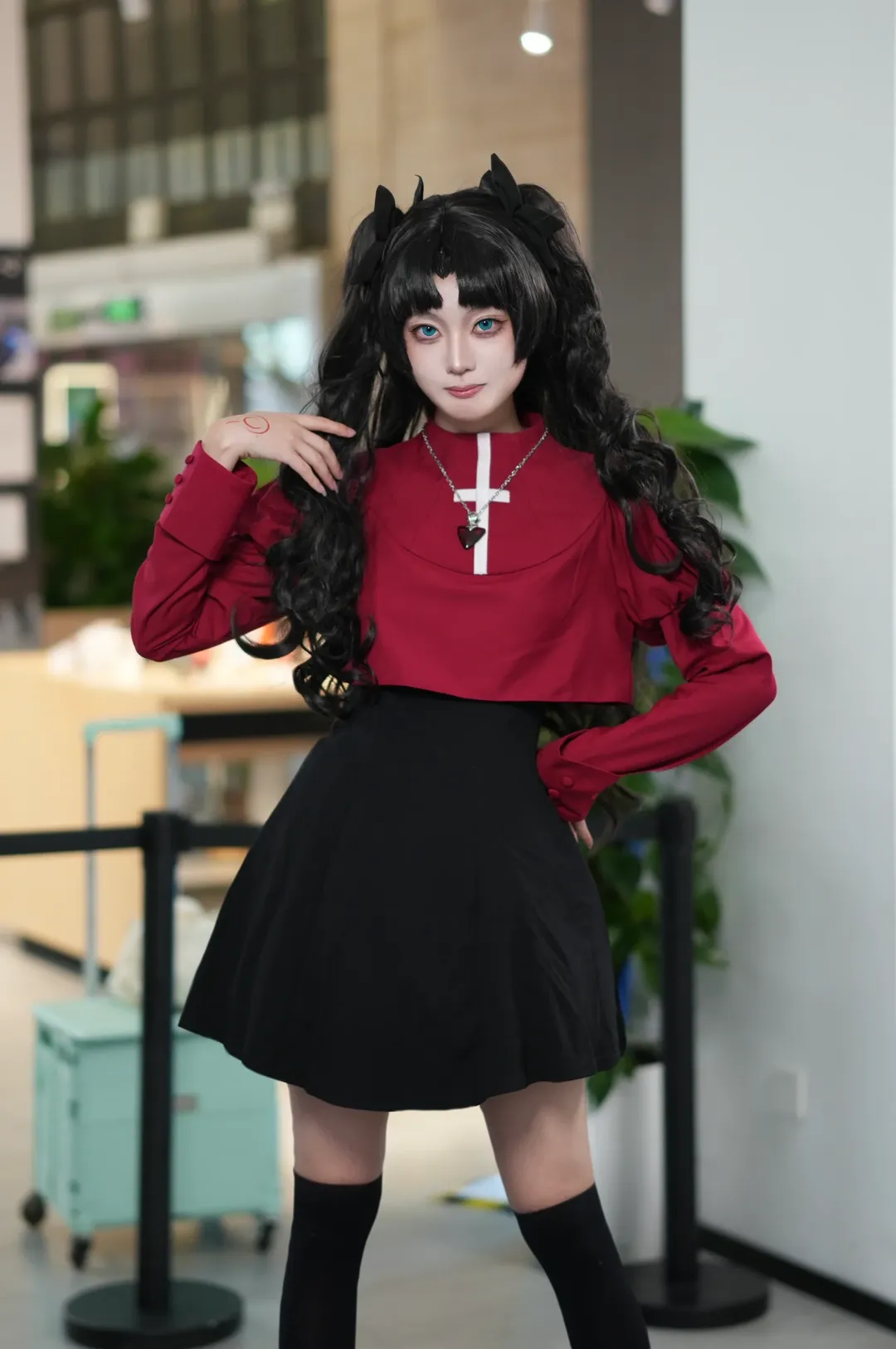 【遠坂凜cos】帶著索尼a7c2打卡Fate/Grand Order展臺