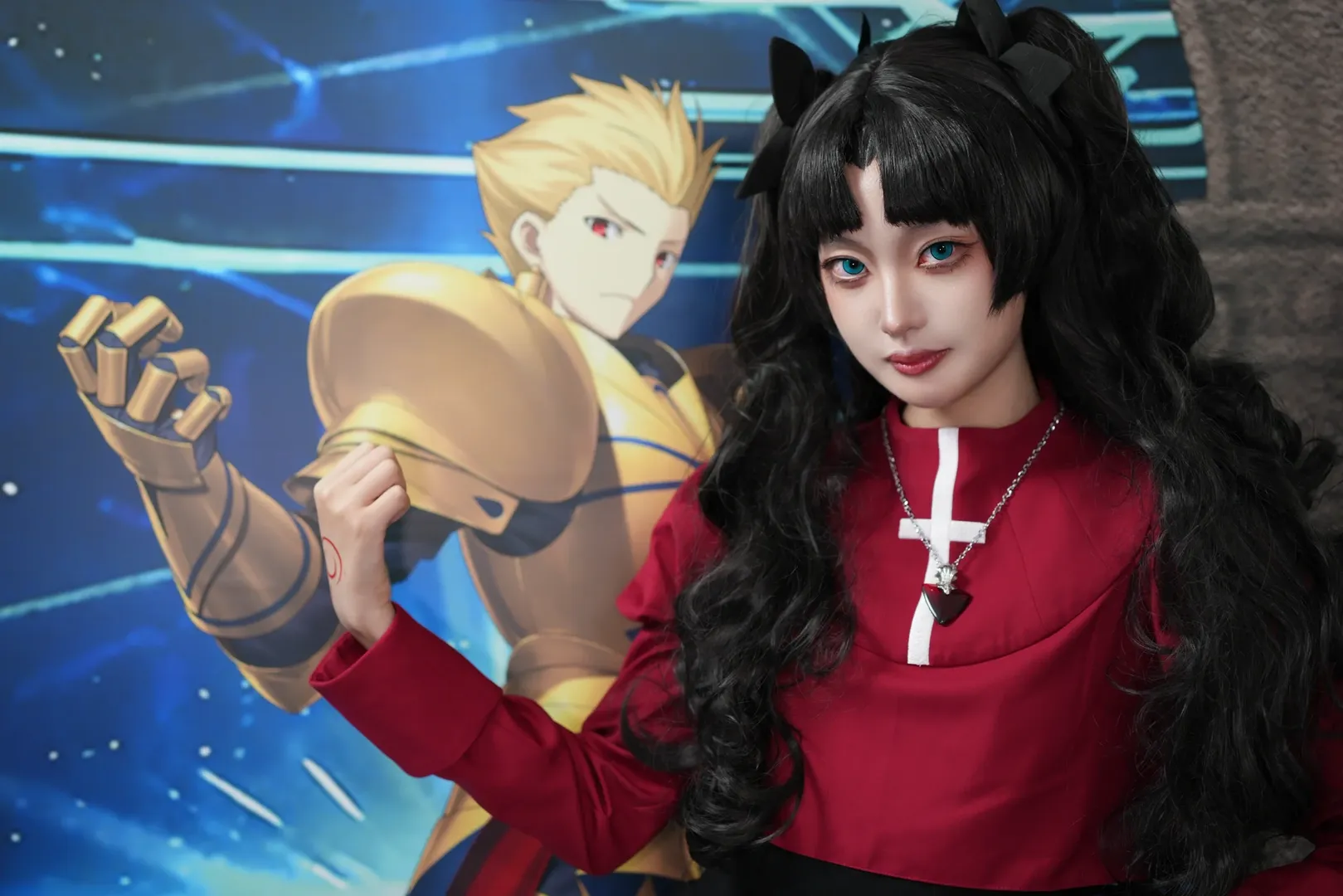 【遠坂凜cos】帶著索尼a7c2打卡Fate/Grand Order展臺 - 第 8 張