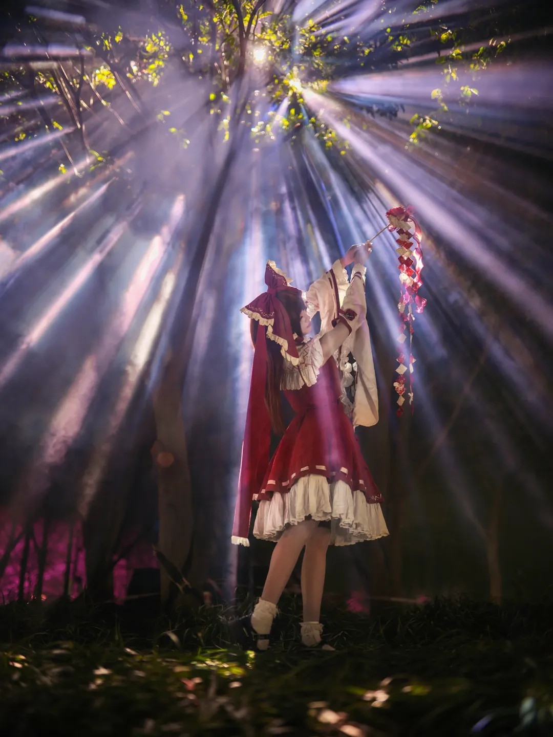 【博丽灵梦cos】东方project少女的祈愿