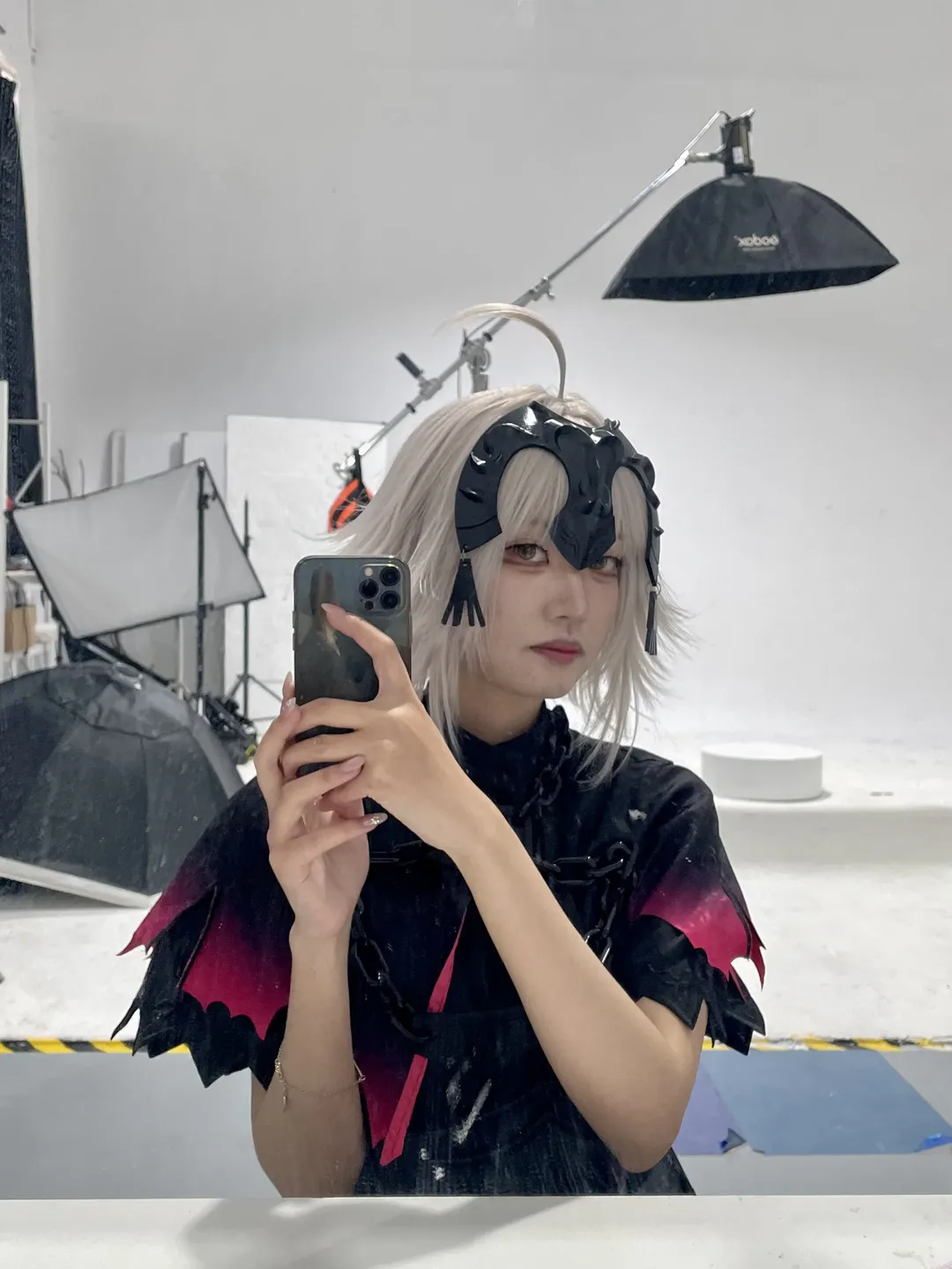 【黑贞cos】Fate/Grand Order，红黑渐变里的定格光影 - 第 2 张
