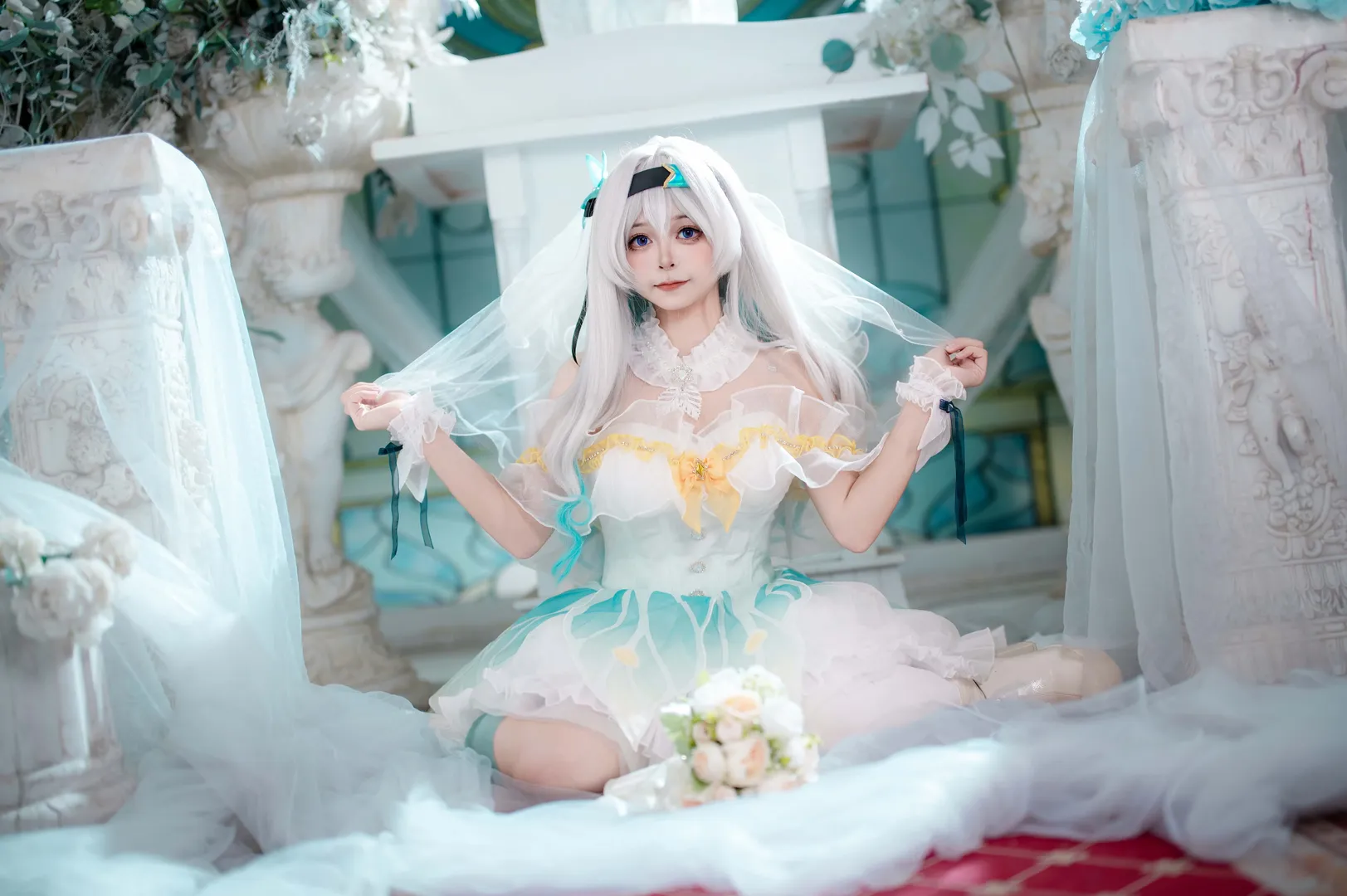 【流萤cos】崩坏星穹铁道 花嫁流萤的拍摄记录 - 第 1 张