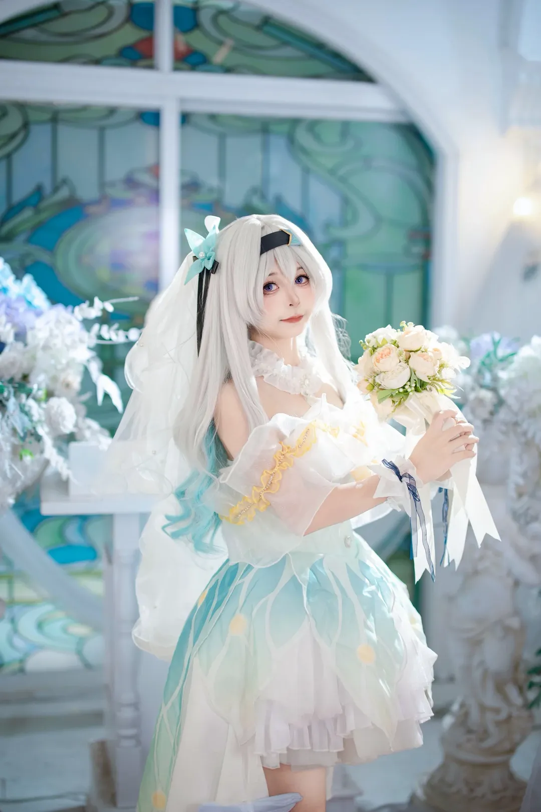 【流萤cos】崩坏星穹铁道 花嫁流萤的拍摄记录