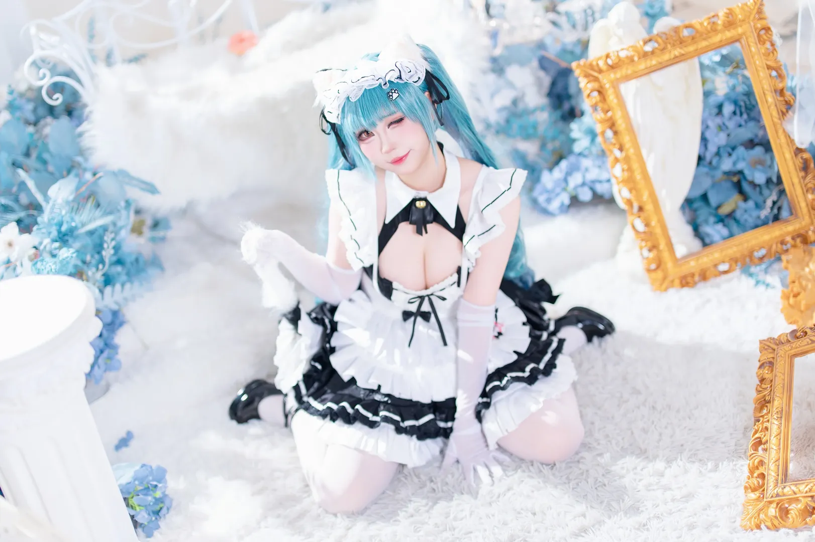 【普麗瓦蒂cos】勝利女神：妮姬女僕裝拍攝分享 - 第 2 張