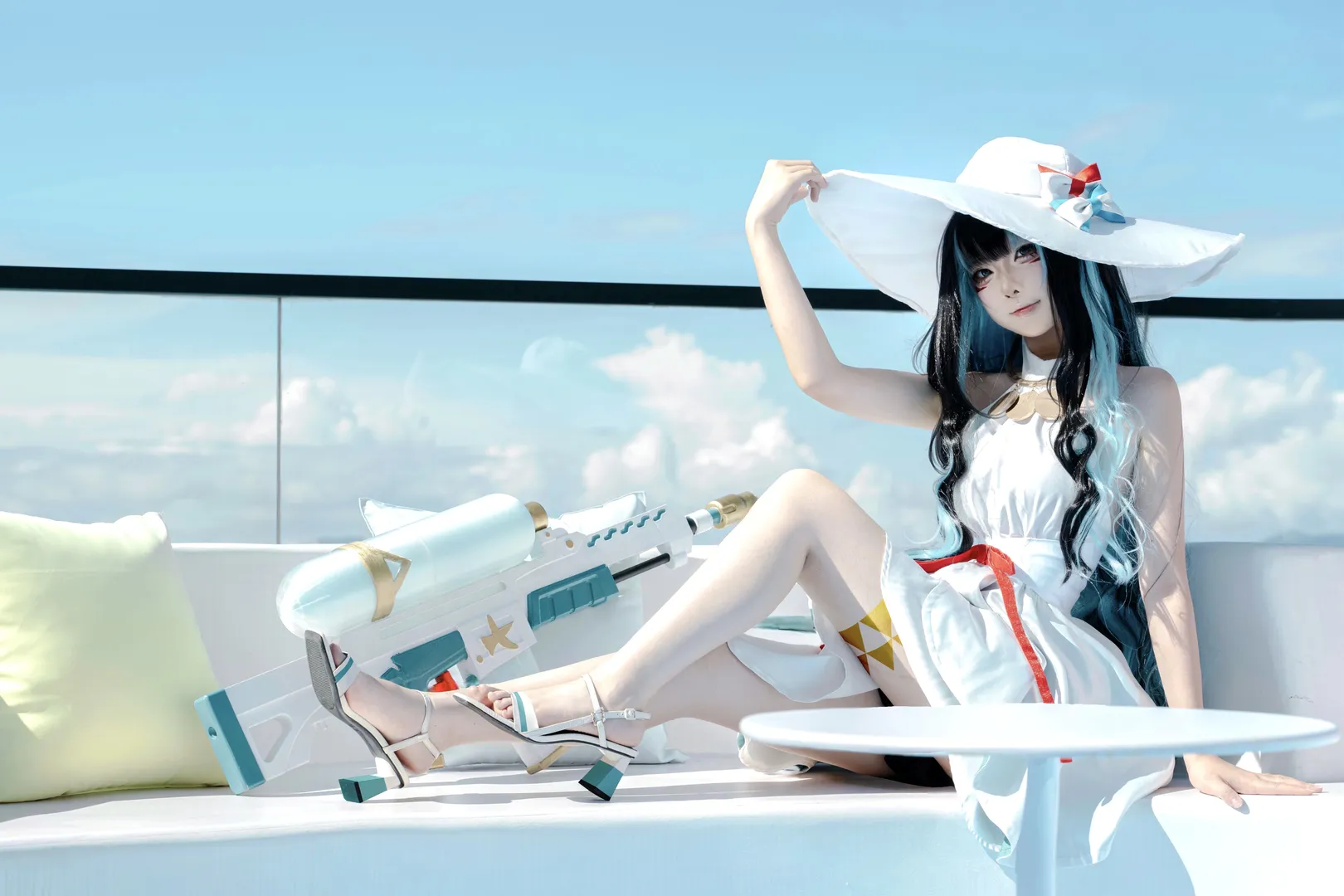 【特诺奇蒂特兰cos】美丽的水上都市，Fate/Grand Order雨神造型 - 第 1 张