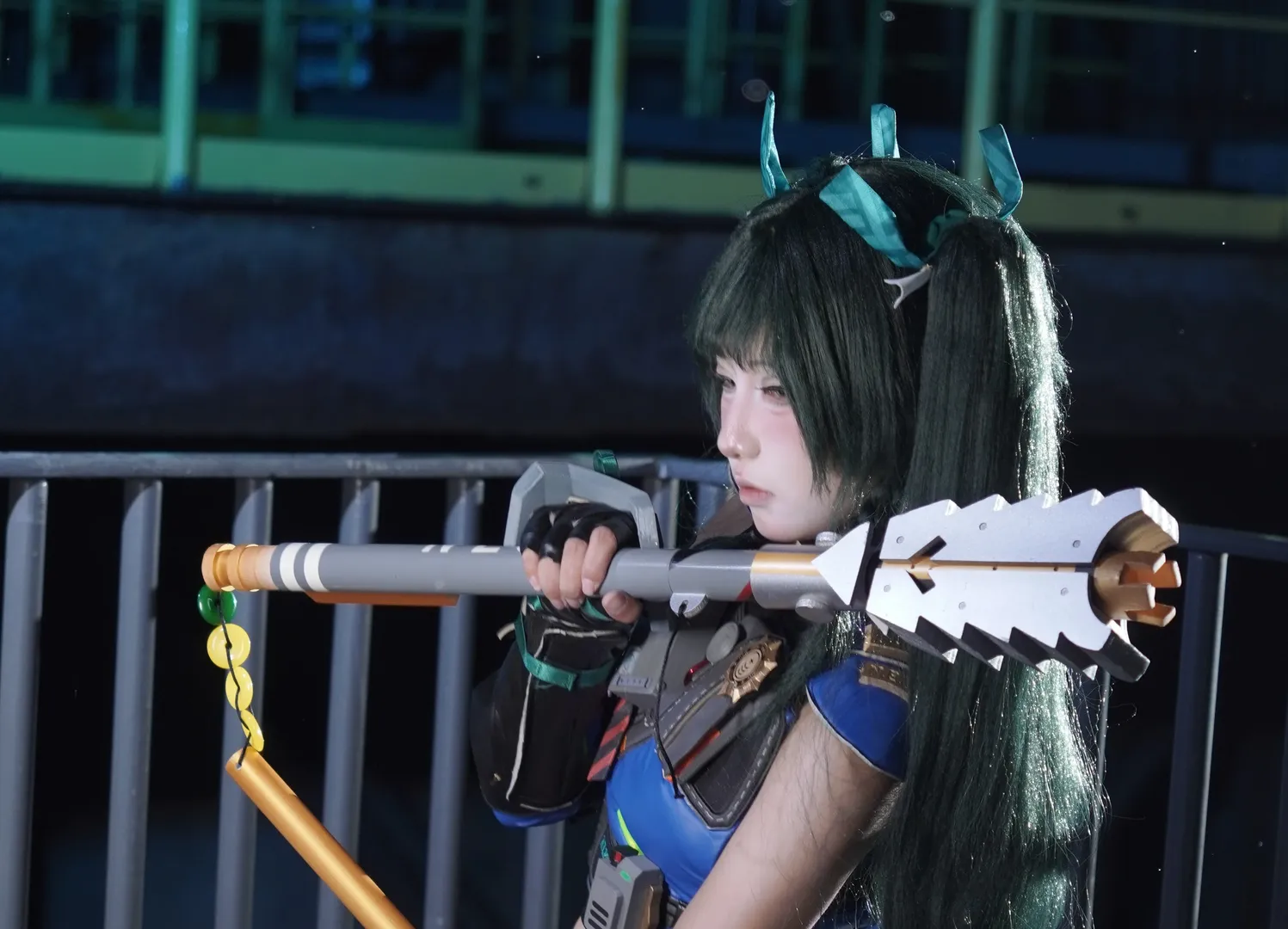 【青衣cos】绝区零特工准备就绪，冷夜战斗印记 - 第 4 张