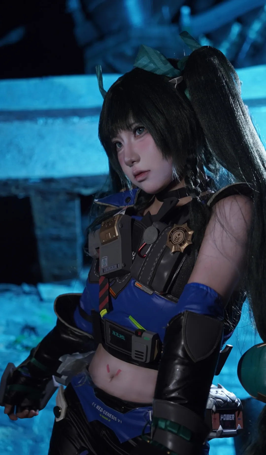 【青衣cos】绝区零特工准备就绪，冷夜战斗印记 - 第 5 张