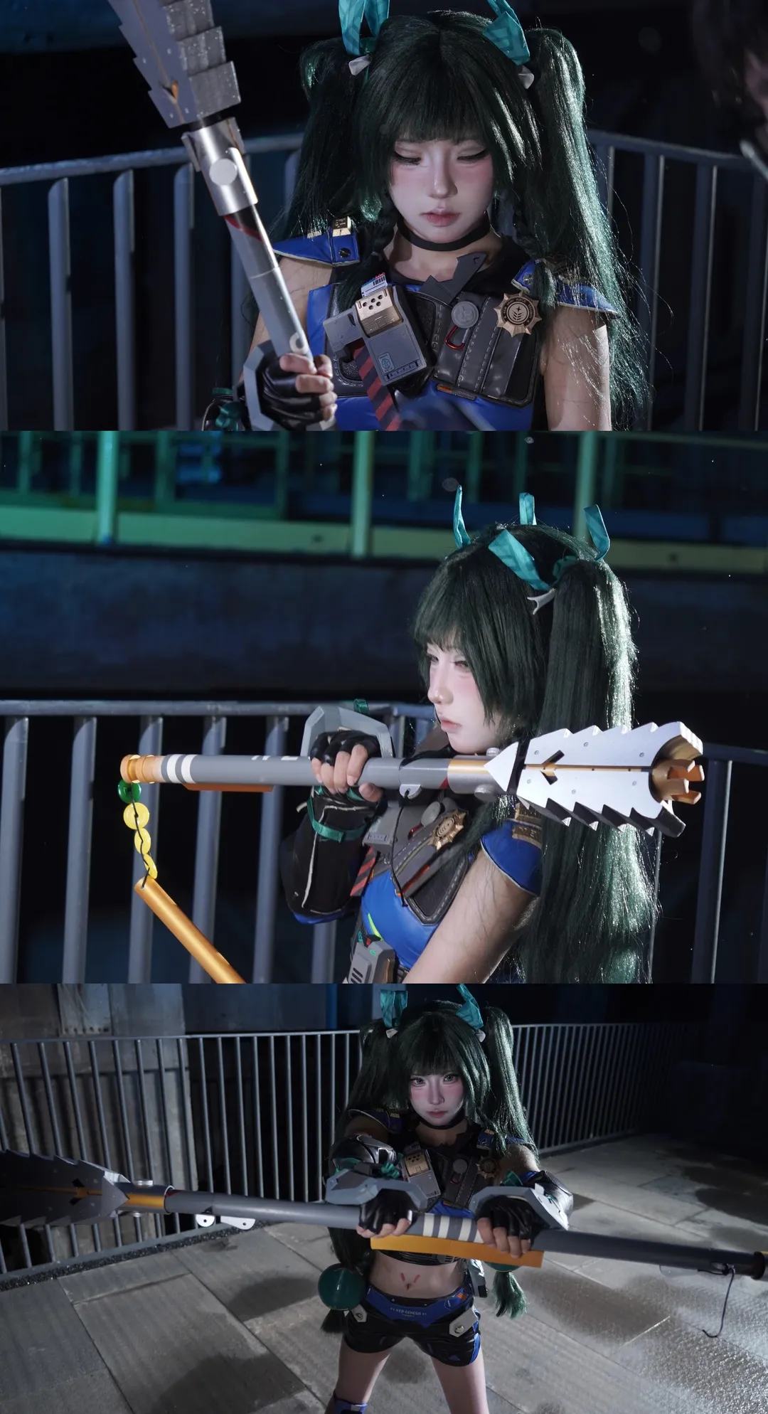 【青衣cos】绝区零特工准备就绪，冷夜战斗印记 - 第 7 张