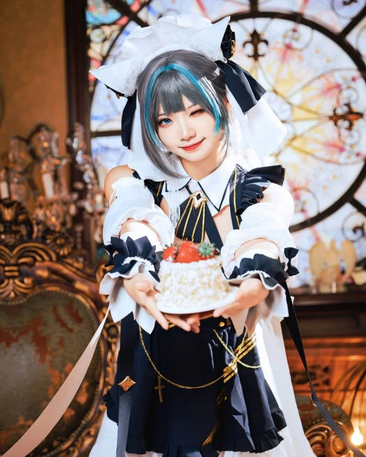 【柴郡cos】碧蓝航线女仆装的拍摄小记 - 第 2 张