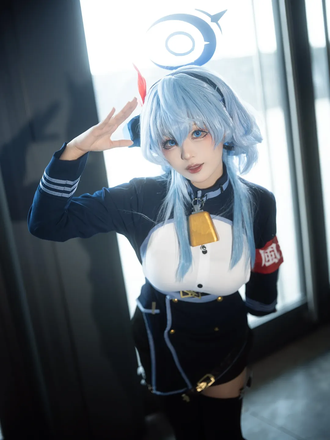 【天雨亚子cos】CP30蔚蓝档案风纪委员长场照分享 - 第 1 张