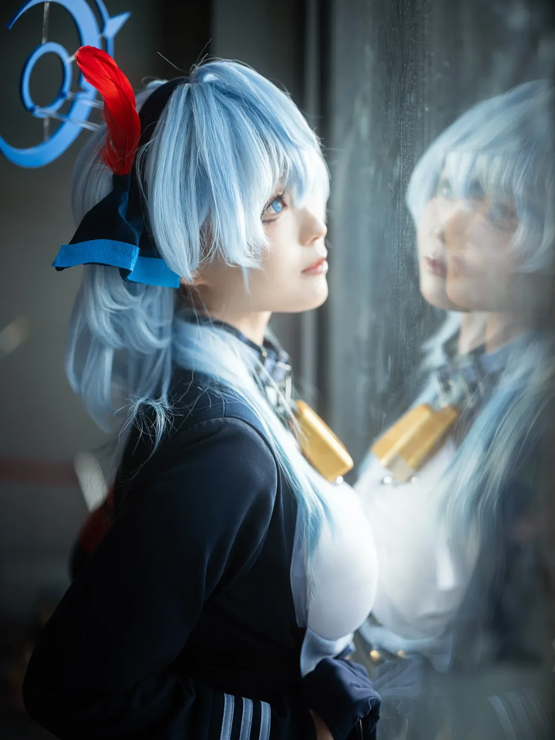 【天雨亚子cos】CP30蔚蓝档案风纪委员长场照分享 - 第 3 张