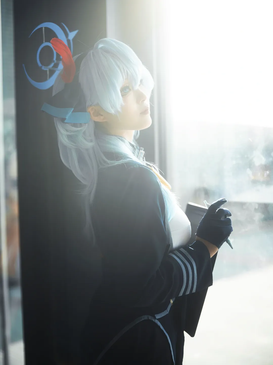 【天雨亚子cos】CP30蔚蓝档案风纪委员长场照分享 - 第 6 张