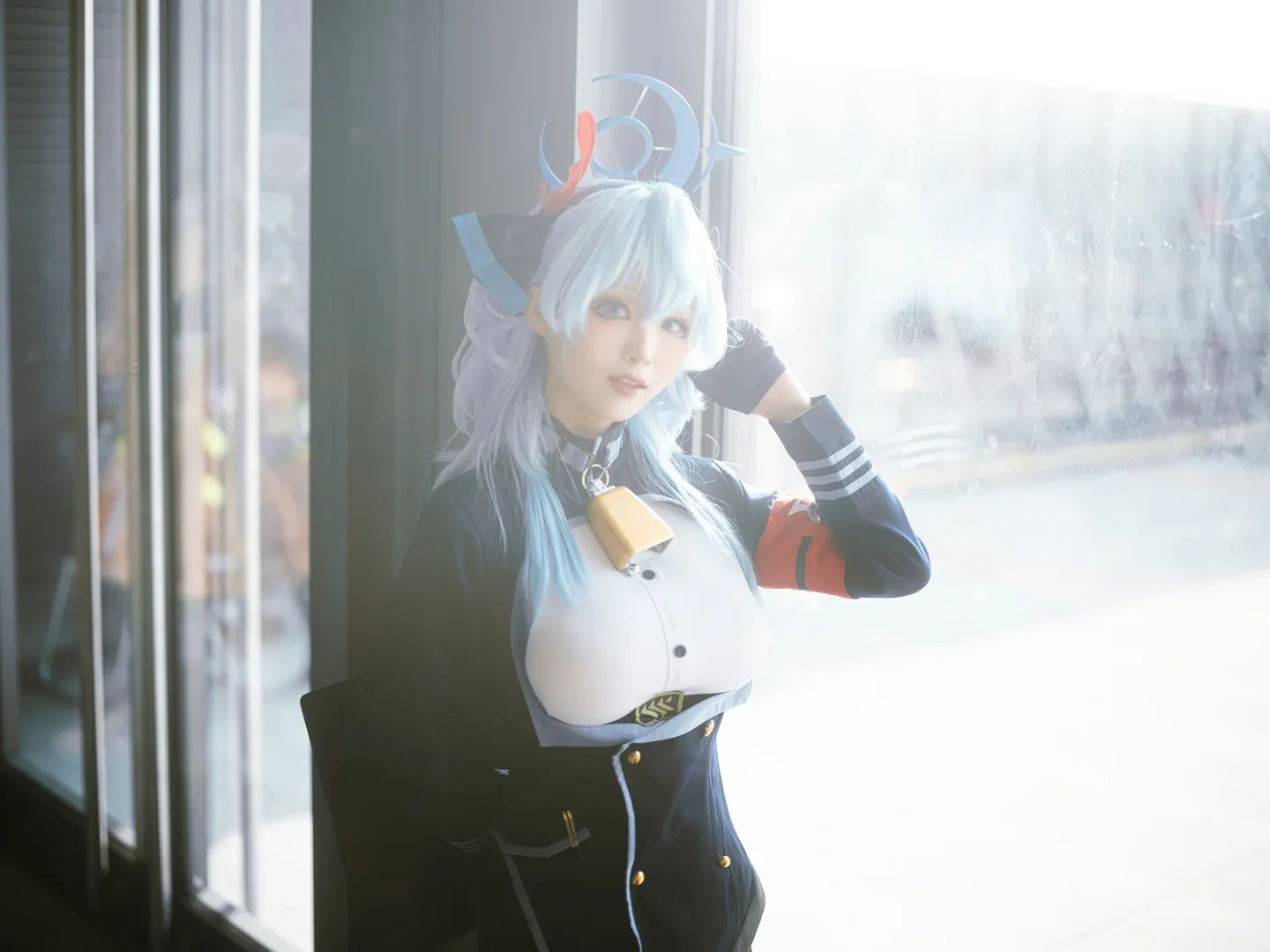 【天雨亚子cos】CP30蔚蓝档案风纪委员长场照分享 - 第 7 张