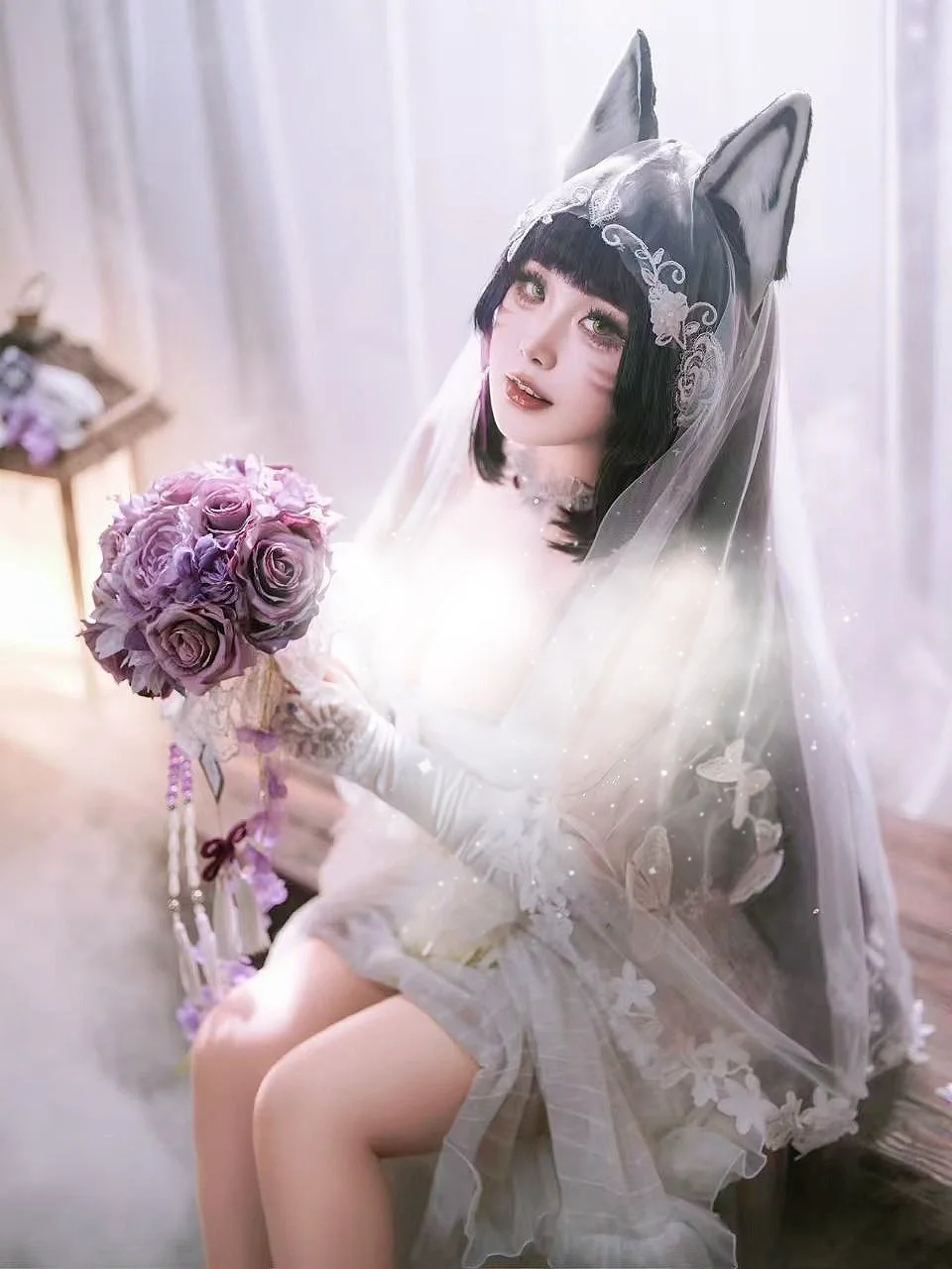 [武藏cos] 碧蓝航线花嫁造型，记录这份洁白的美 - 第 6 张