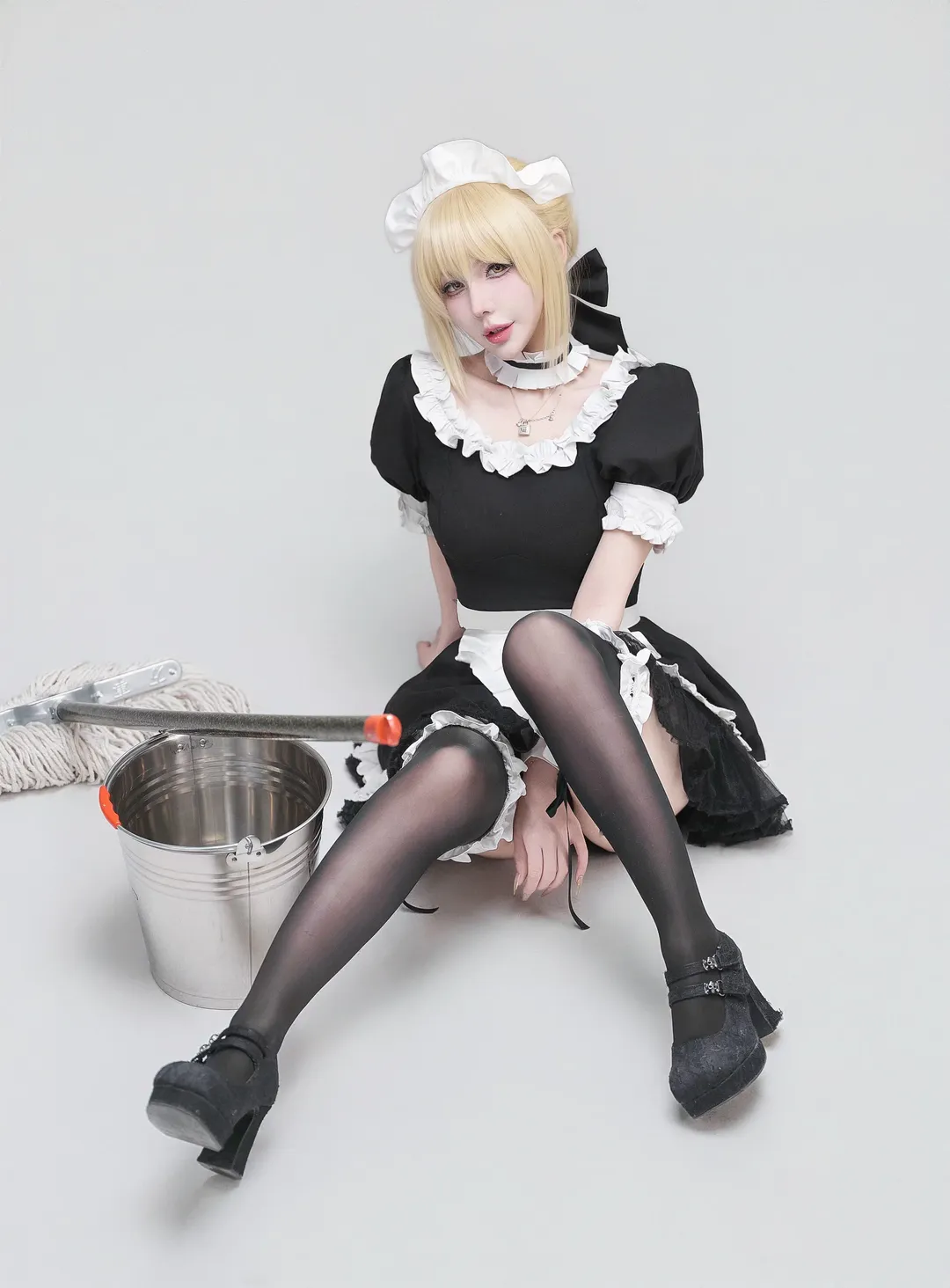 【Sabercos】Fate型月里拿着拖把拒人千里的女仆 - 第 5 张