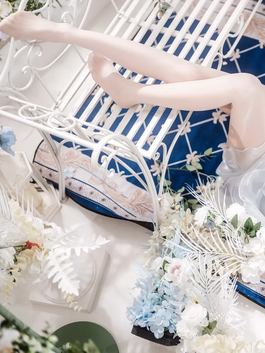 【灰姑娘cos】胜利女神妮姬，用这份纯白诠释银白童话 - 第 1 张