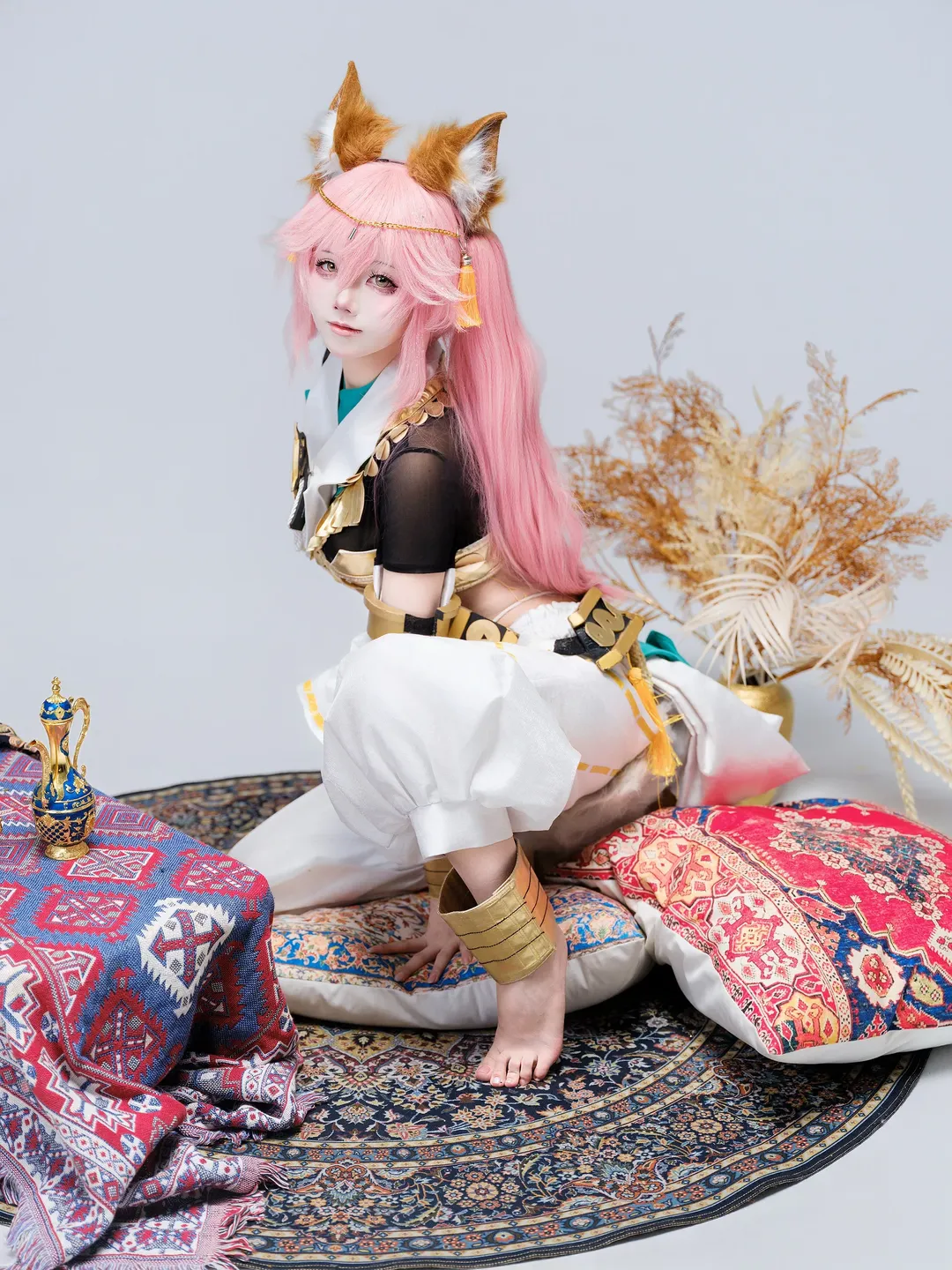 【玉藻前cos】在Fate/Grand Order裡用神燈和地毯來詮釋她的異域風情 - 第 2 張
