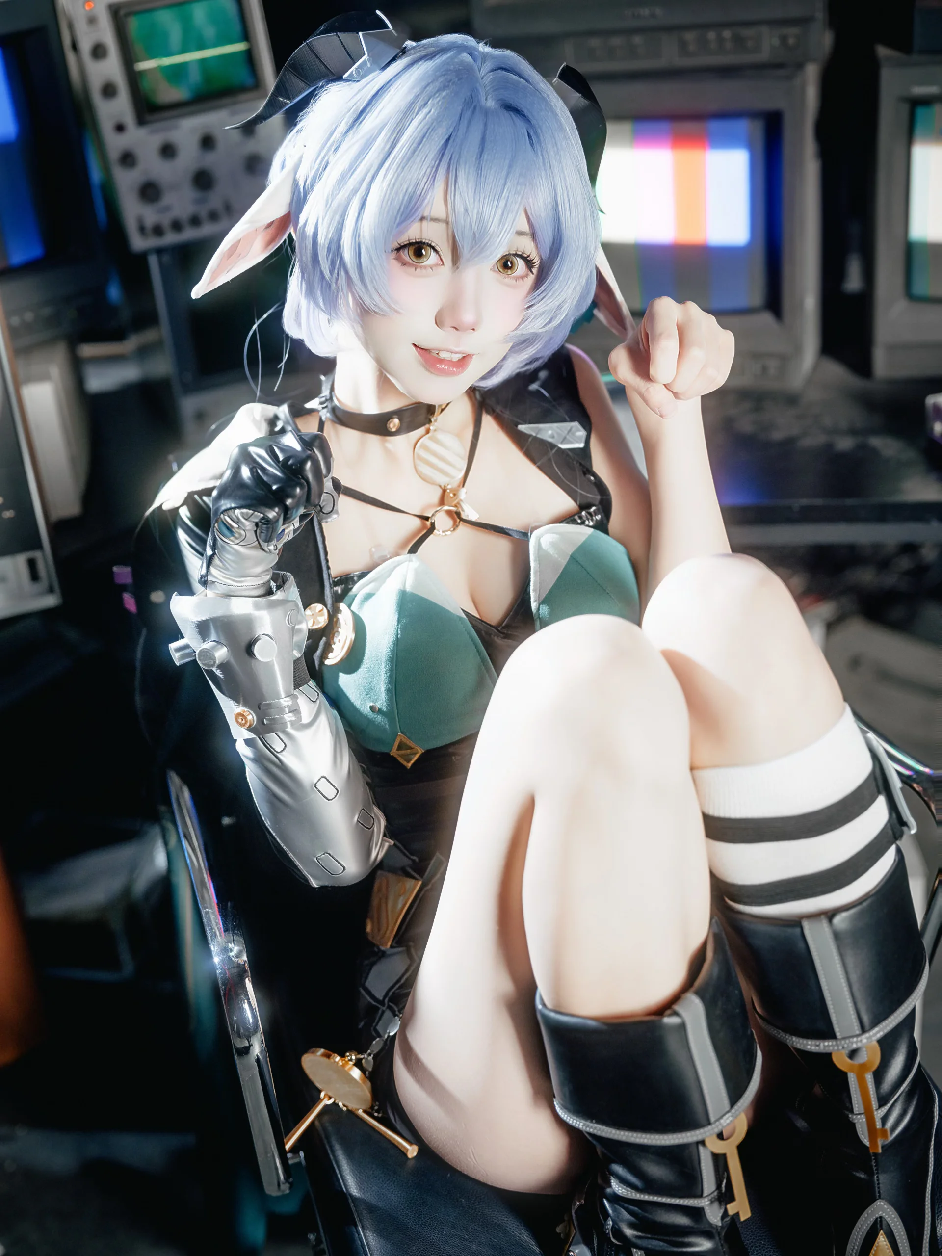 【盧西婭cos】絕區零的科技與幻想，在這套造型裡具象化了 - 第 1 張