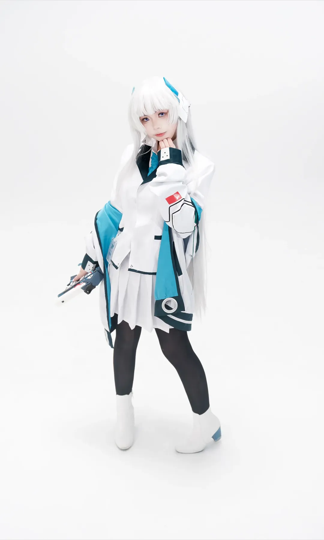 【生盐诺亚cos】蔚蓝档案的蓝白细节呈现