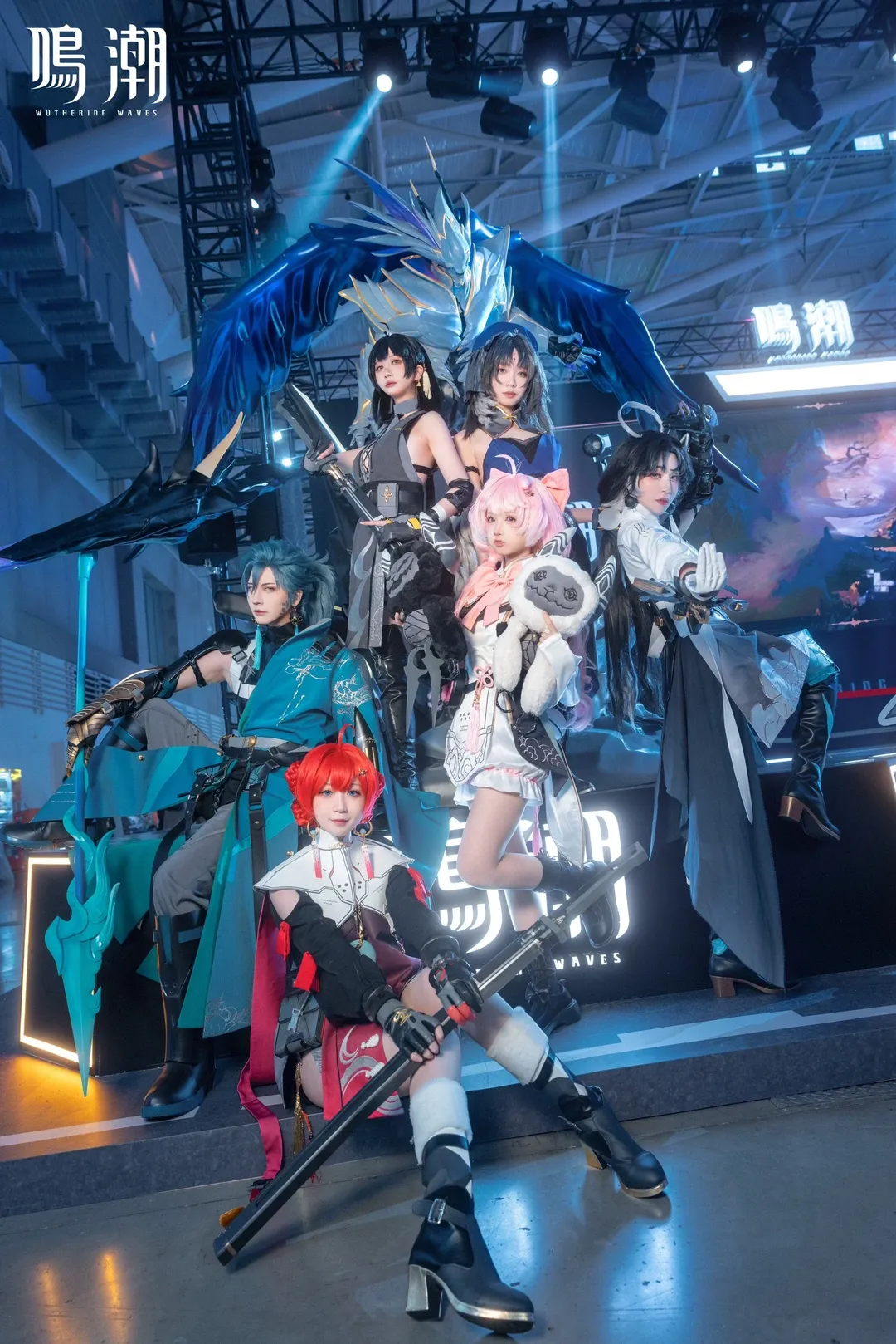 【女漂泊者 コスプレ】『鳴潮』ゲームショウ、大剣を担いで台北を暴走 - 11 枚目