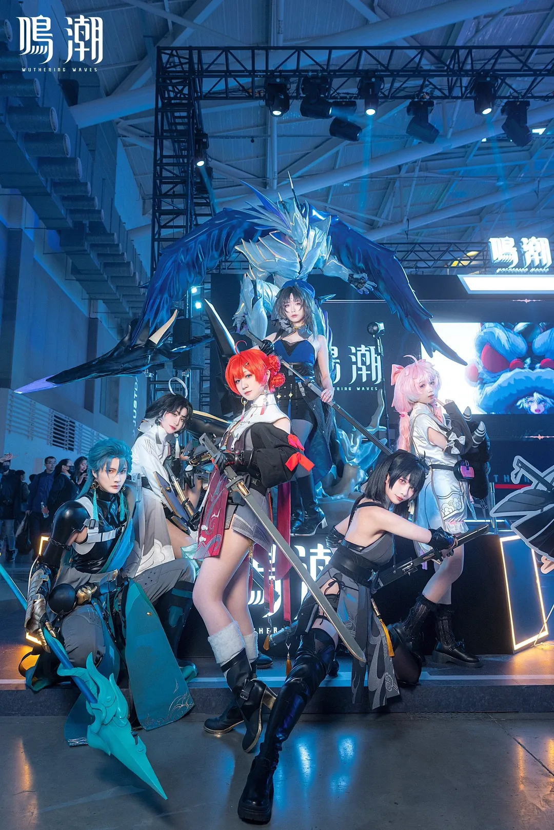 【女漂泊者 コスプレ】『鳴潮』ゲームショウ、大剣を担いで台北を暴走 - 12 枚目
