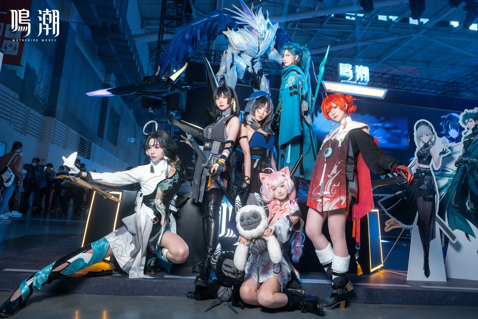 【女漂泊者 コスプレ】『鳴潮』ゲームショウ、大剣を担いで台北を暴走 - 9 枚目