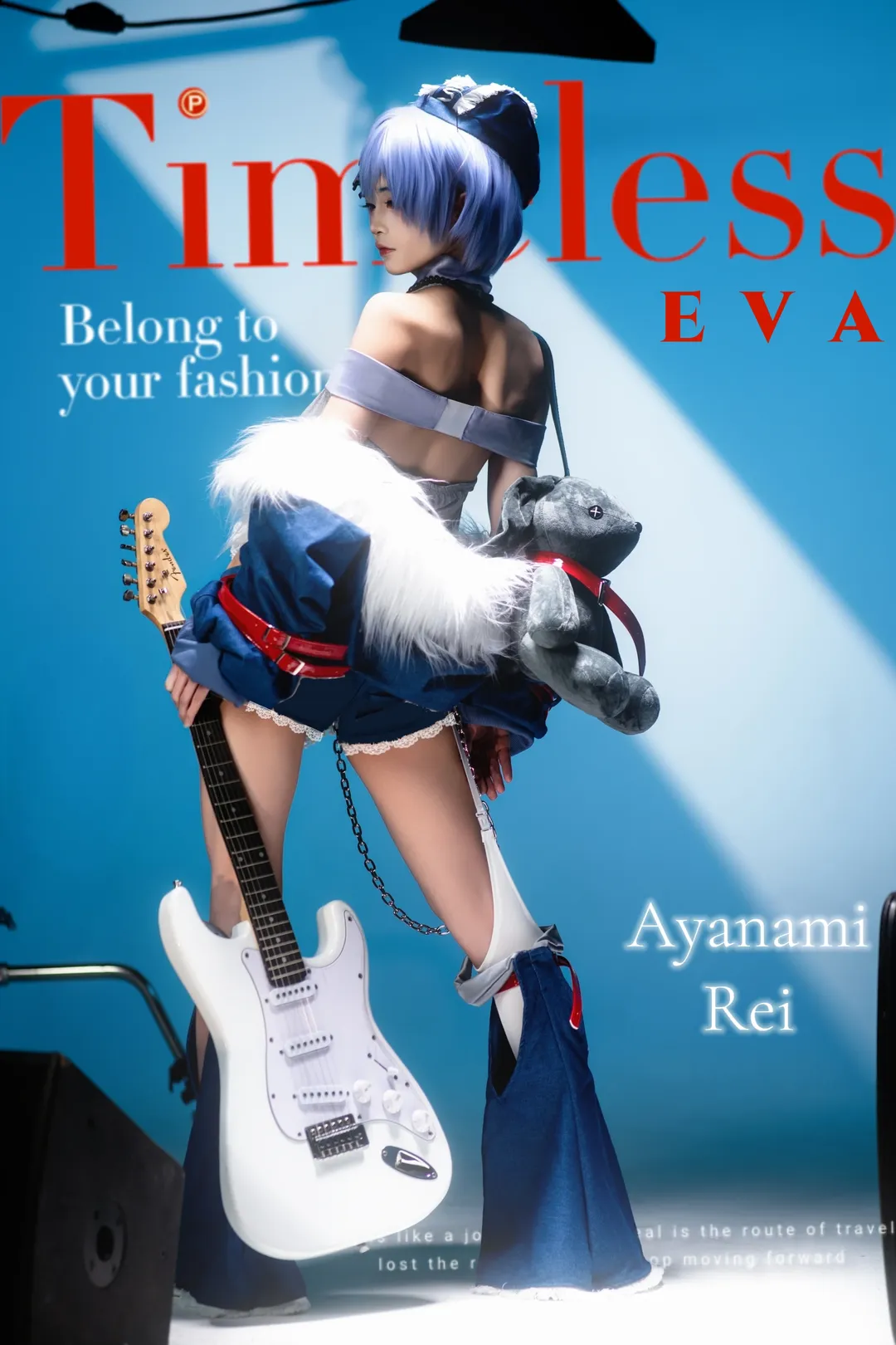 【綾波麗cos】EVA 新世紀福音戰士搖滾主題寫真分享 - 第 2 張