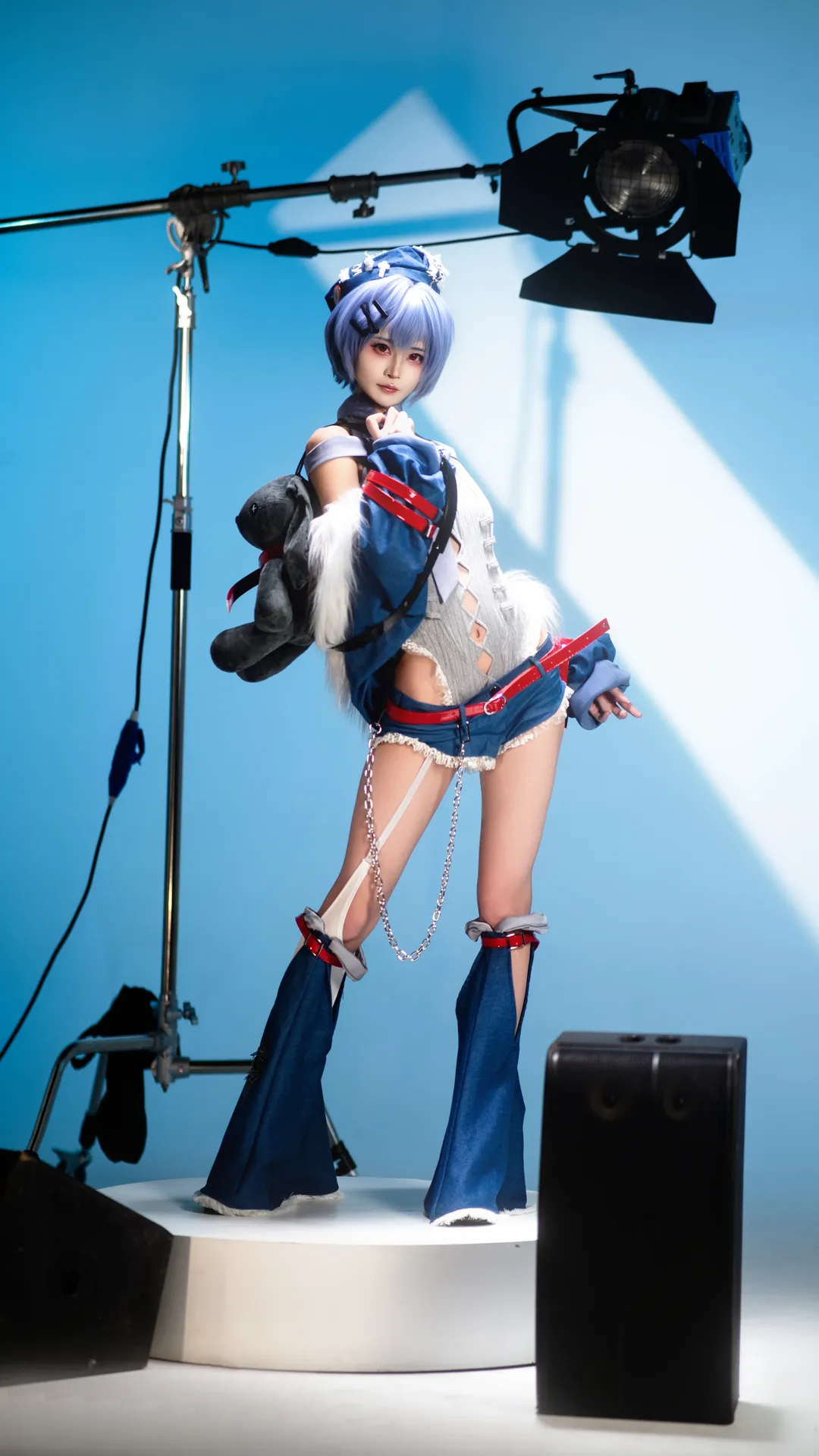 【綾波麗cos】EVA 新世紀福音戰士搖滾主題寫真分享 - 第 3 張