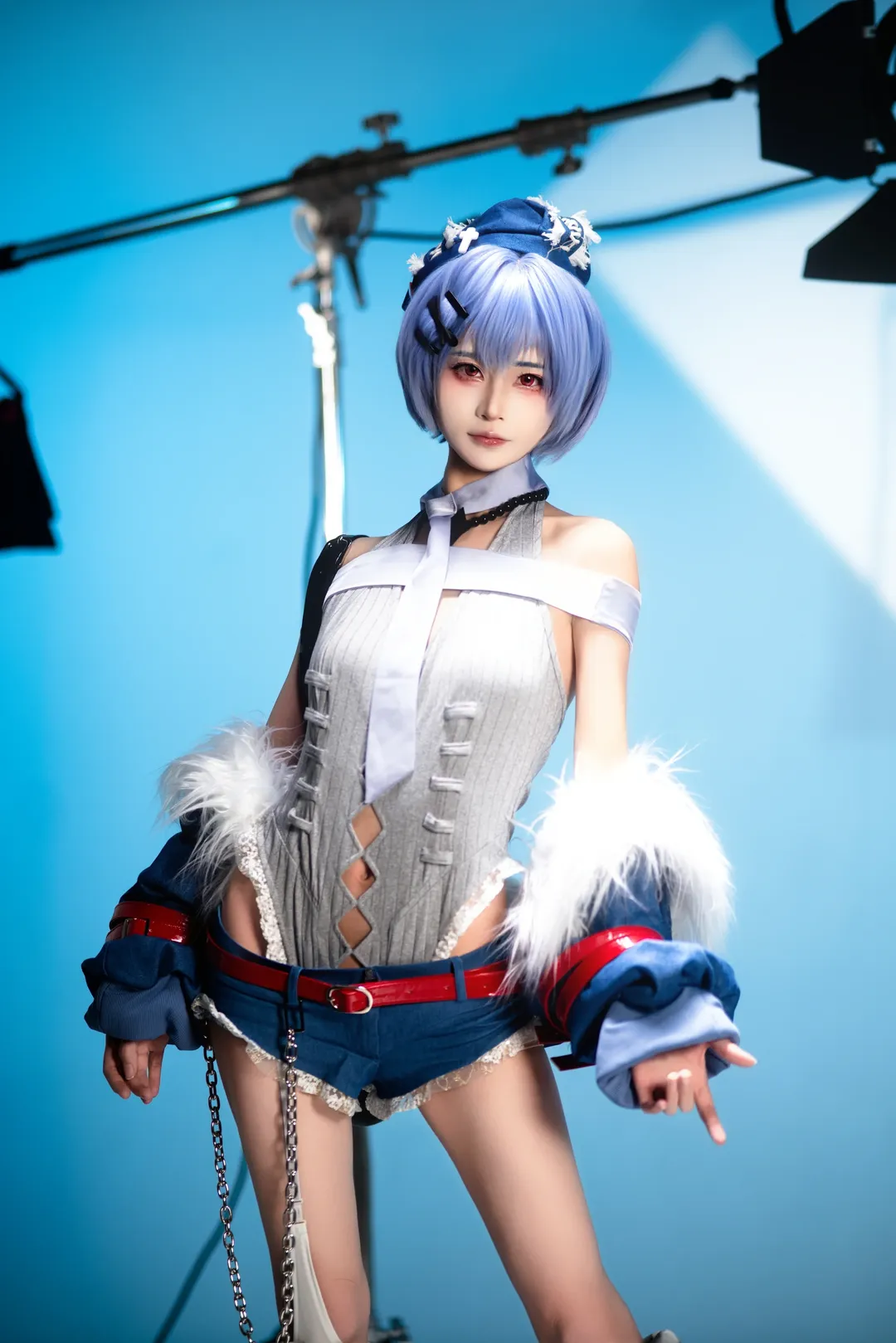 【綾波麗cos】EVA 新世紀福音戰士搖滾主題寫真分享 - 第 5 張