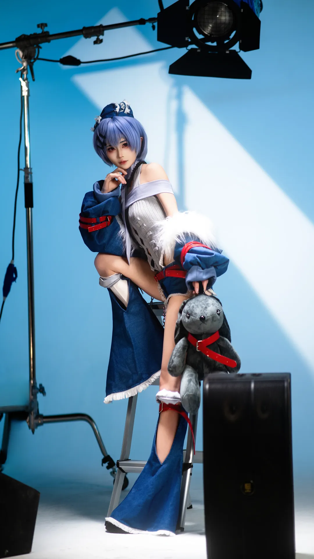 【綾波麗cos】EVA 新世紀福音戰士搖滾主題寫真分享 - 第 8 張