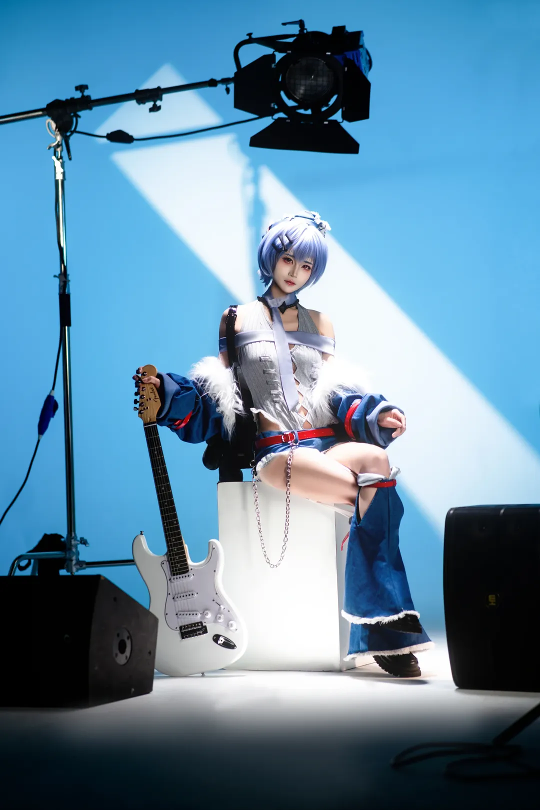 【綾波麗cos】EVA 新世紀福音戰士搖滾主題寫真分享 - 第 9 張