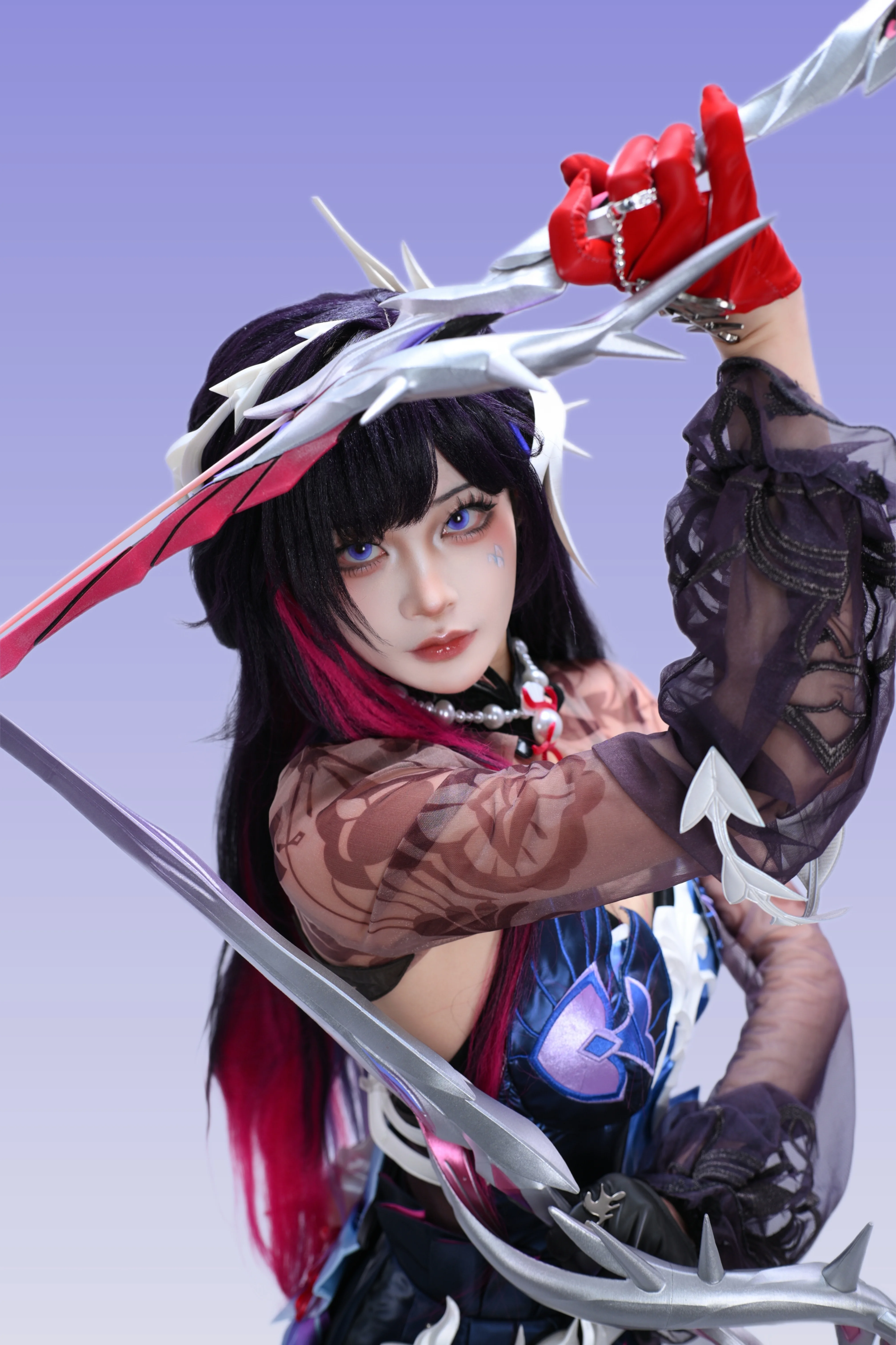 [Helektra cosplay] Silent waves and sharp blades in Honkai: Star Rail