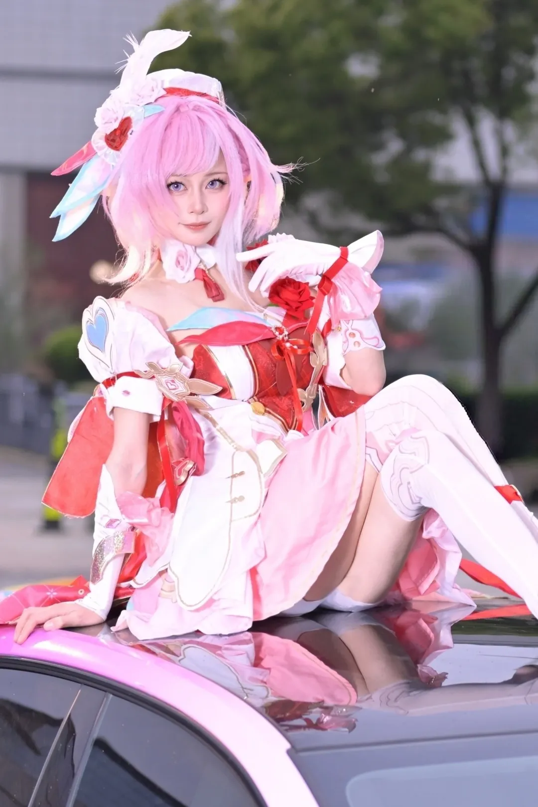 【愛莉希雅cos】崩壞3愛神使者的穿搭體驗分享