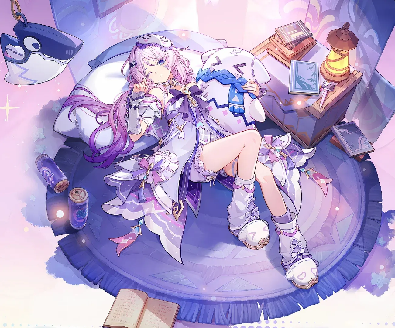 【原神cos】C108第一天，这套睡衣新皮肤真的超好睡