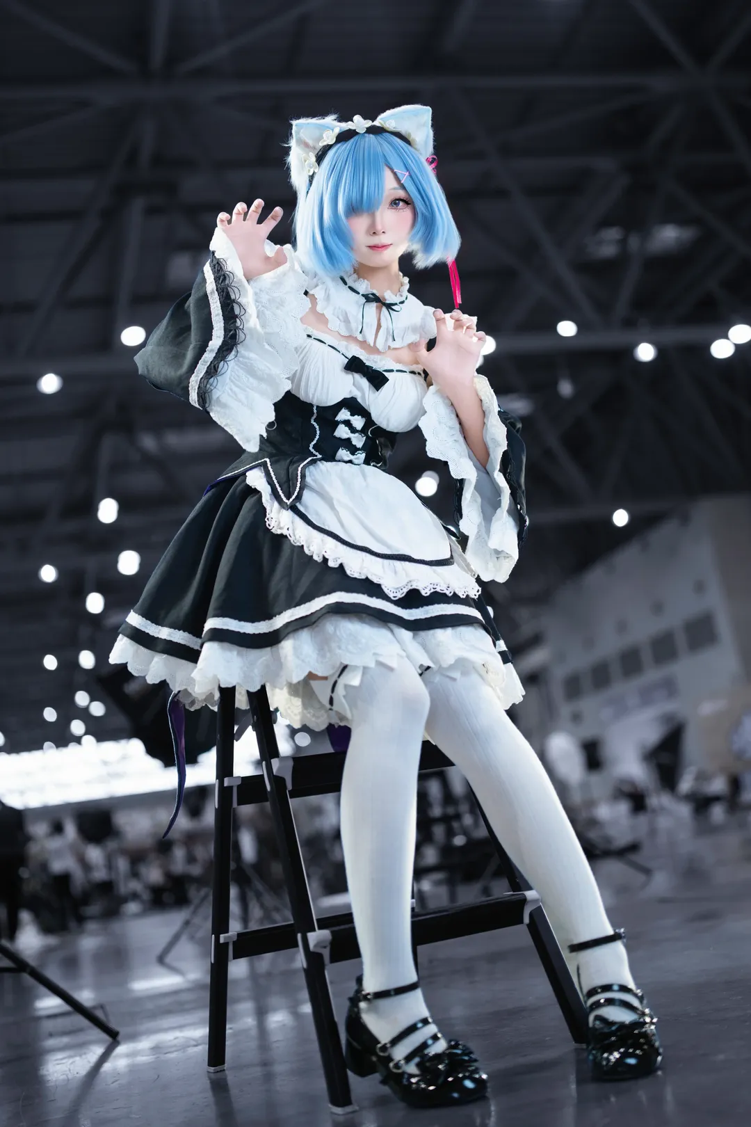 【蕾姆cos】从零开始的异世界生活，漫展场照记录 - 第 1 张