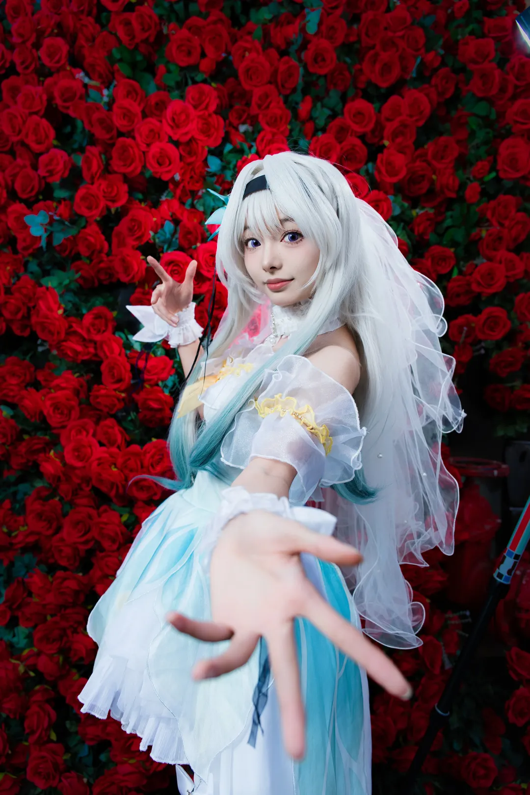【流萤cos】崩坏星穹铁道花嫁流萤，开拓者的专属礼物 - 第 1 张