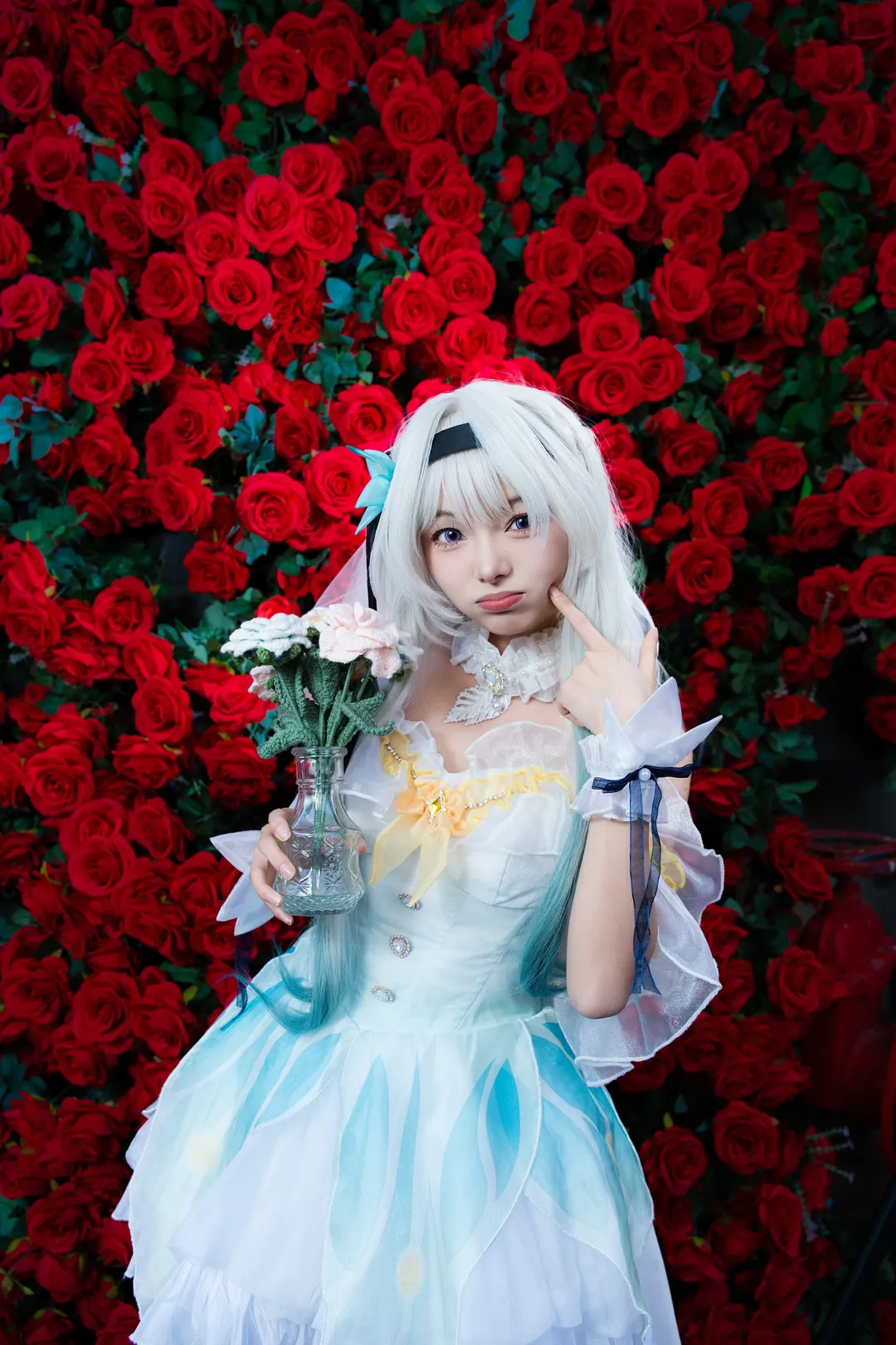 【流萤cos】崩坏星穹铁道花嫁流萤，开拓者的专属礼物 - 第 4 张