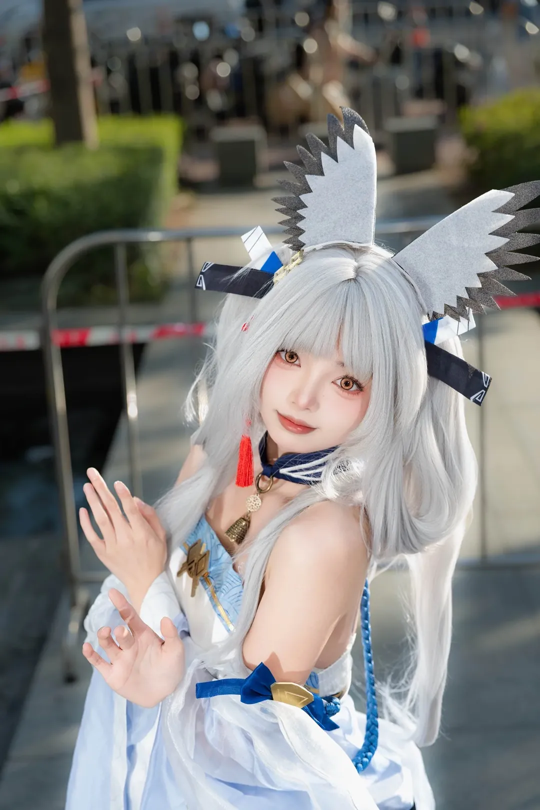 【白麵鴞cos】明日方舟撫雲間，冬日暖陽下的輕盈感 - 第 7 張