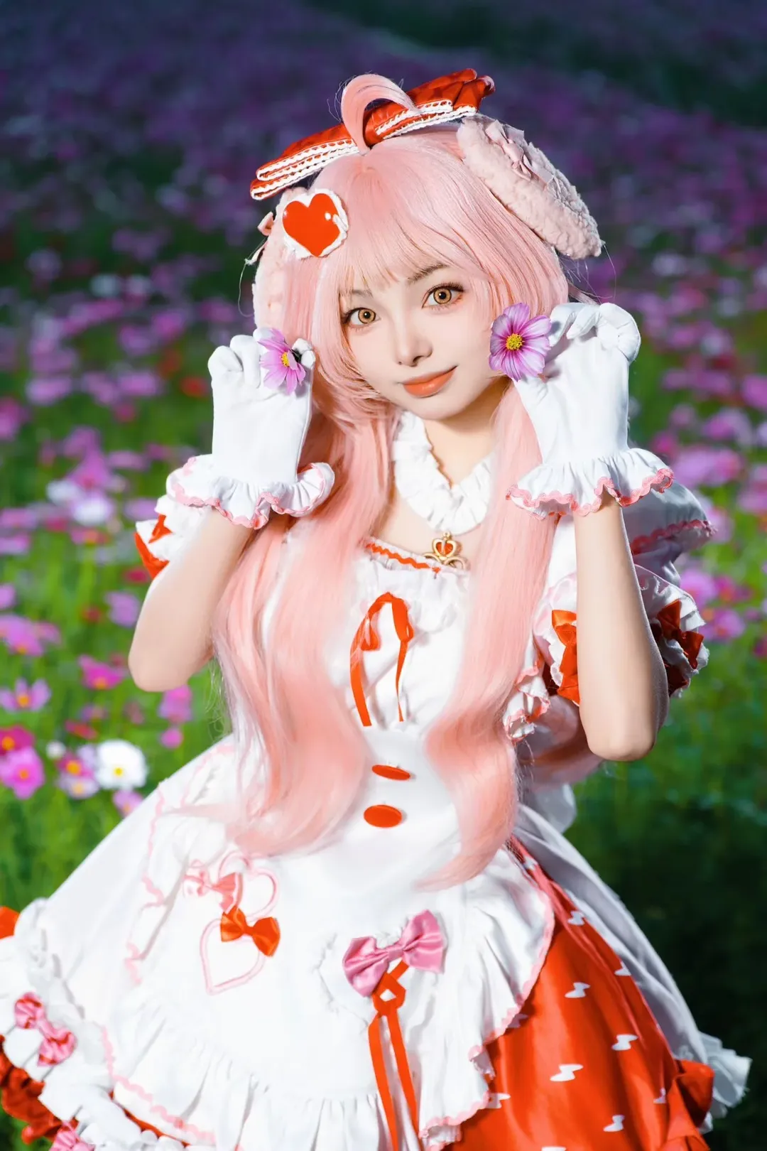【澄闪cos】明日方舟三丽鸥联动版的花海写真 - 第 5 张