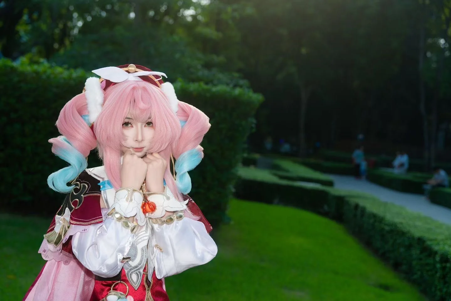 【ヒアシンシア コスプレ】『崩壊：スターレイル』癒やしの翼をアニメスターシティで激写！ - 7 枚目