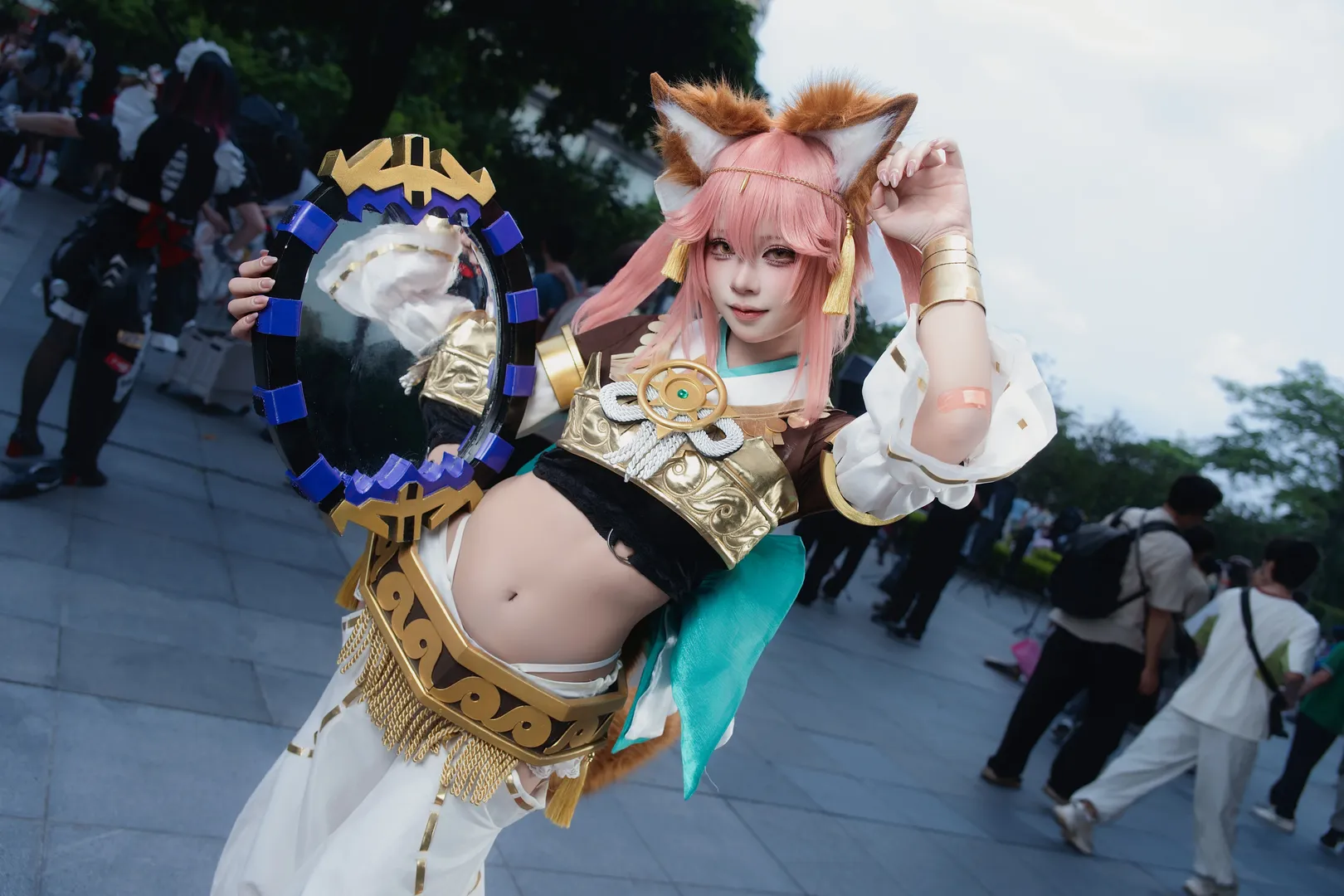 [Tamamo no Mae cosplay] Arts Shrine Maiden Fox in Fate/Grand Order: Convention Log - Image 3