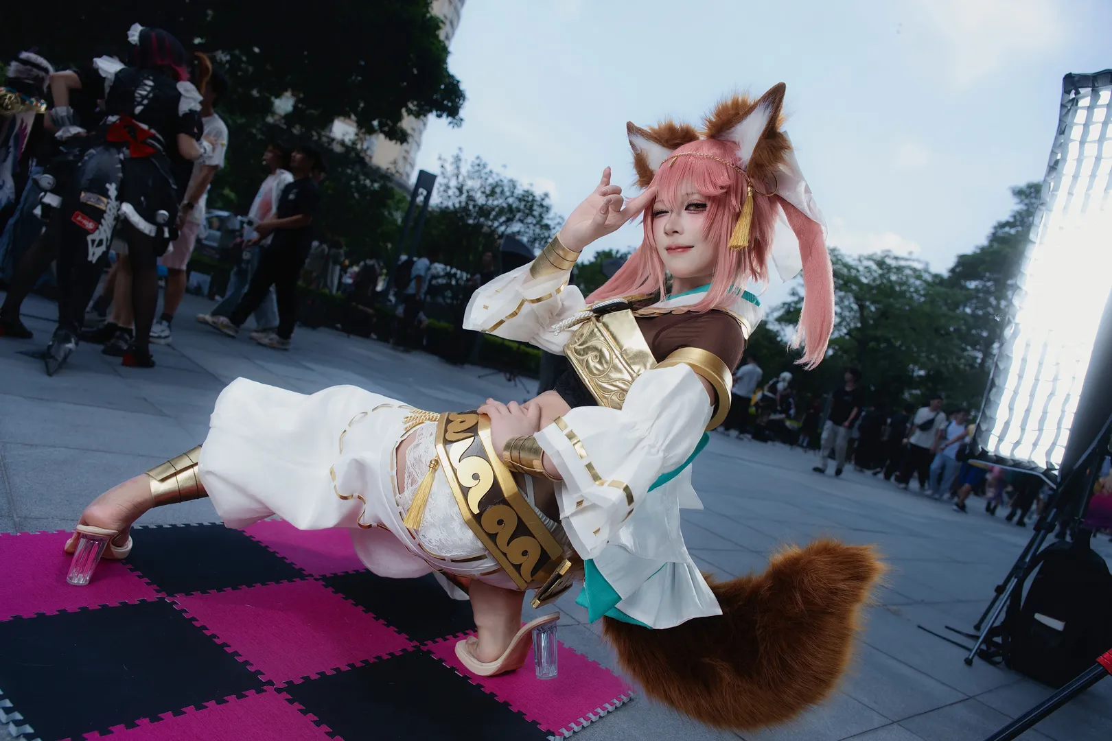 [Tamamo no Mae cosplay] Arts Shrine Maiden Fox in Fate/Grand Order: Convention Log - Image 5