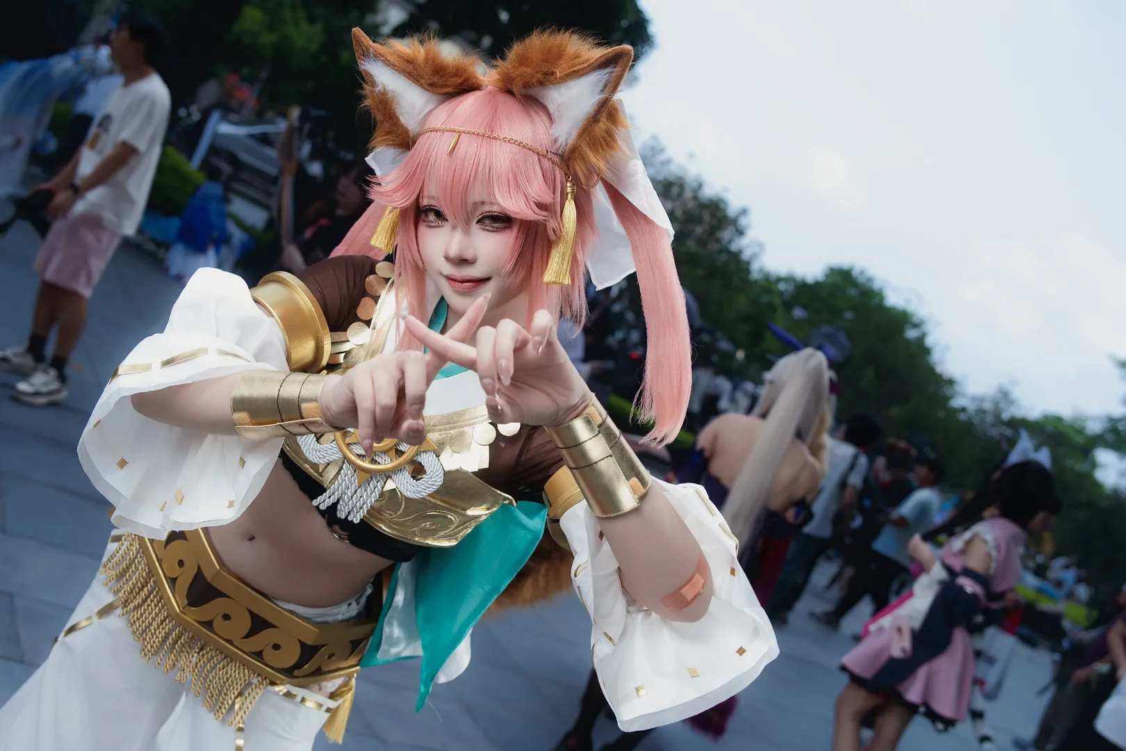 [Tamamo no Mae cosplay] Arts Shrine Maiden Fox in Fate/Grand Order: Convention Log - Image 6