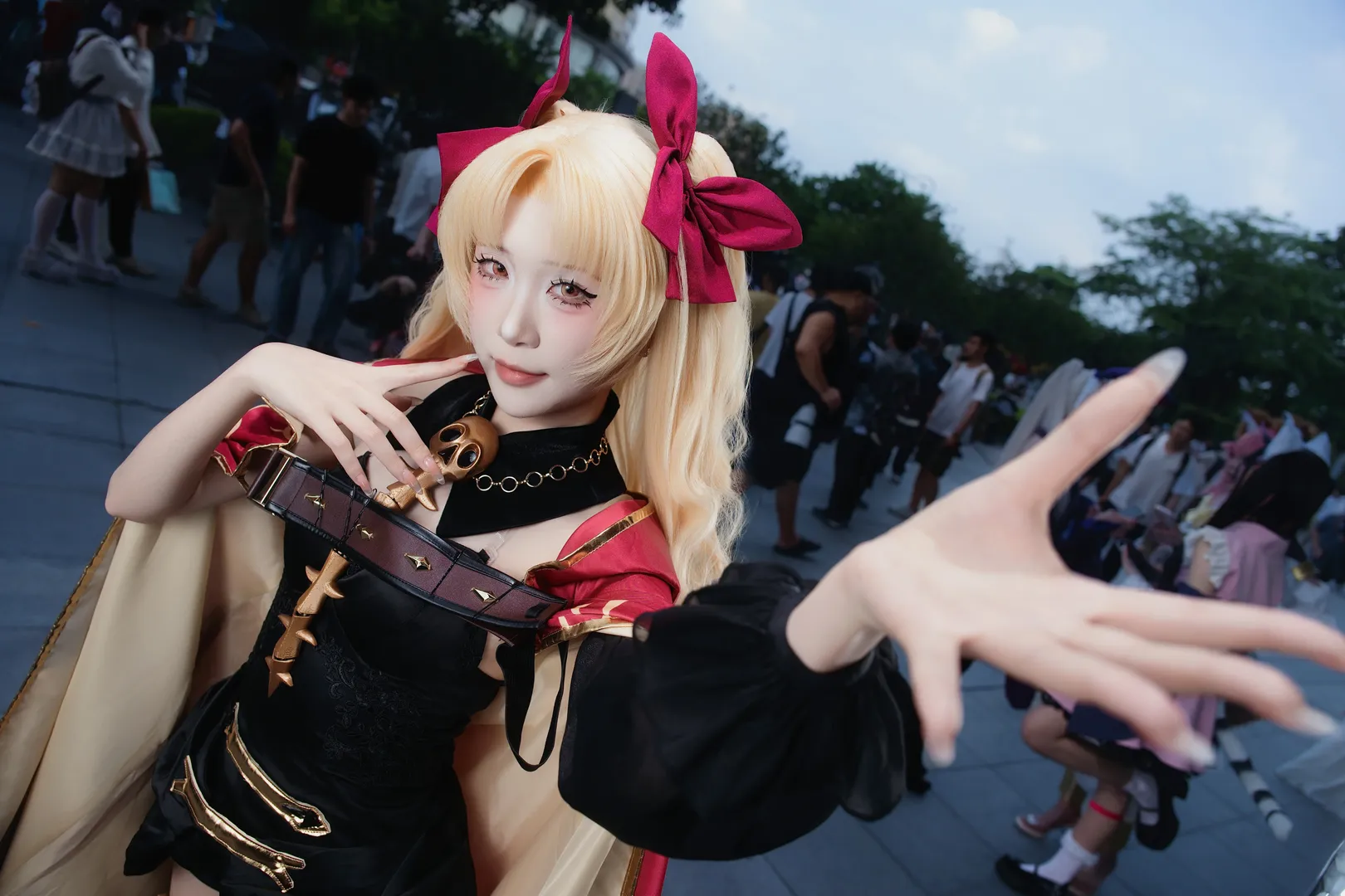 [Ereshkigal cosplay] Goddess of the Underworld Descends at Guangzhou Firefly ACG Expo: Fate/Grand Order - Image 2