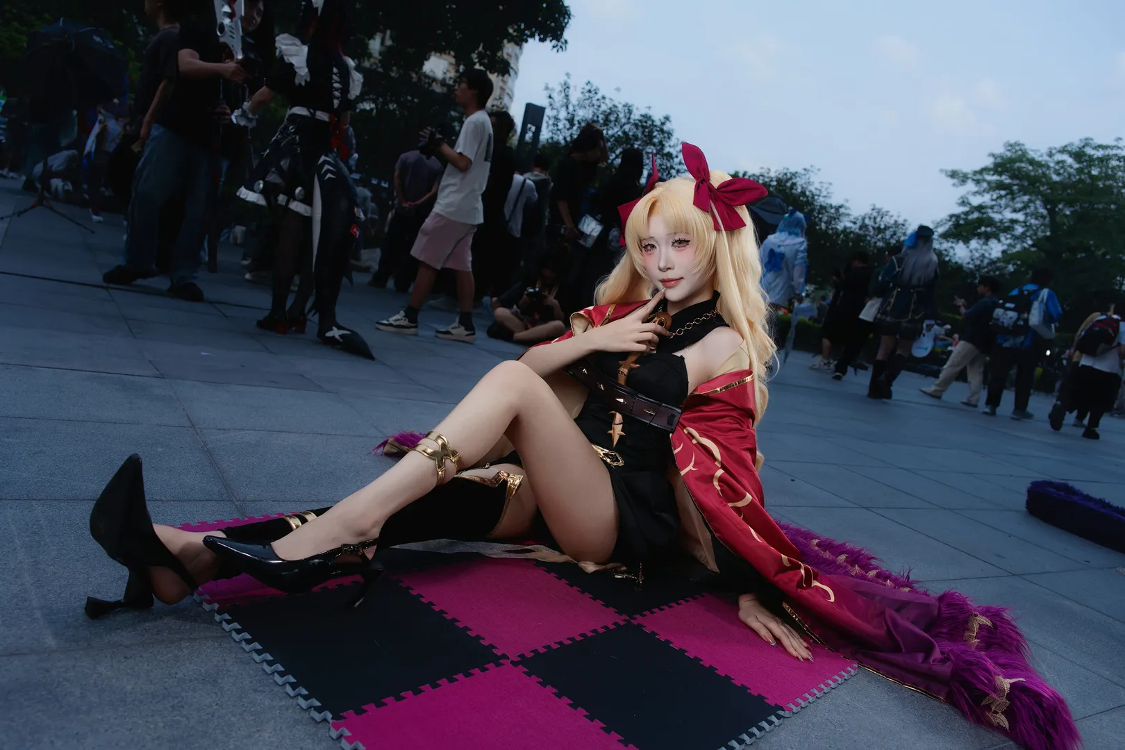 [Ereshkigal cosplay] Goddess of the Underworld Descends at Guangzhou Firefly ACG Expo: Fate/Grand Order - Image 6