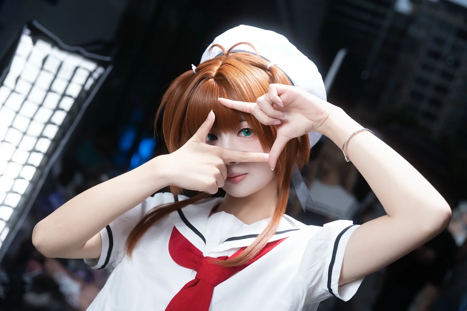 【木之本樱cos】魔卡少女樱中的友枝小学四年级生