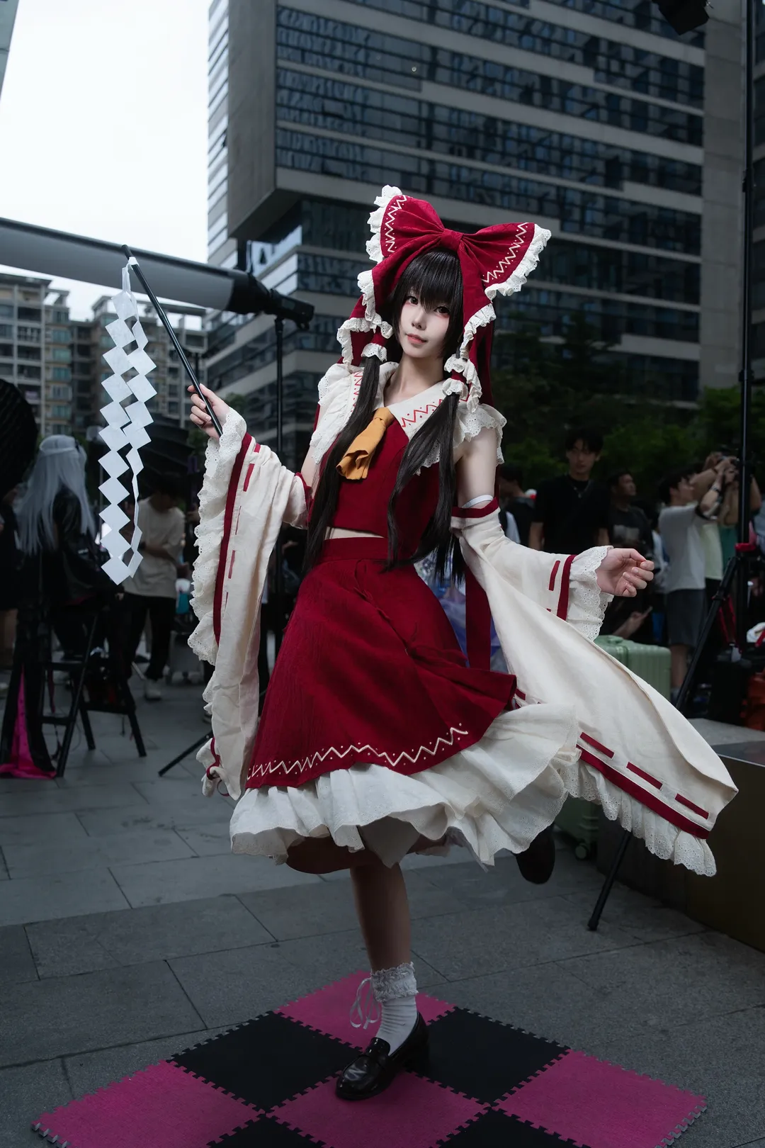 【博丽灵梦cos】东方project，梦回众神眷恋的幻想乡